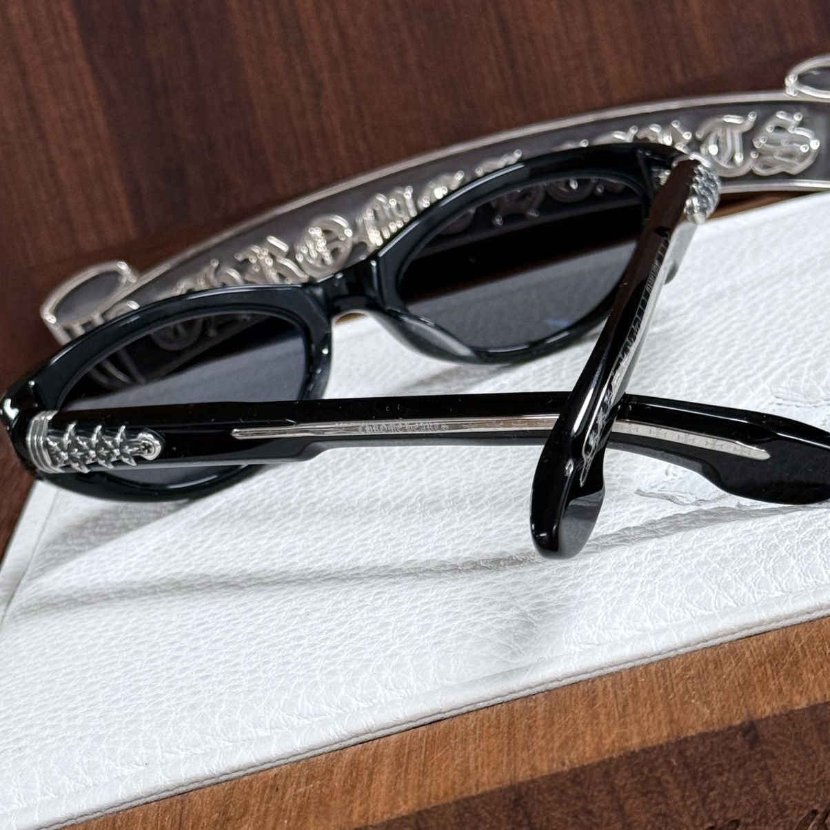 Chrome Hearts Chrome Hearts Blaster ‘Dark Triad’ Sunglasses Size ONE SIZE - 13 Thumbnail