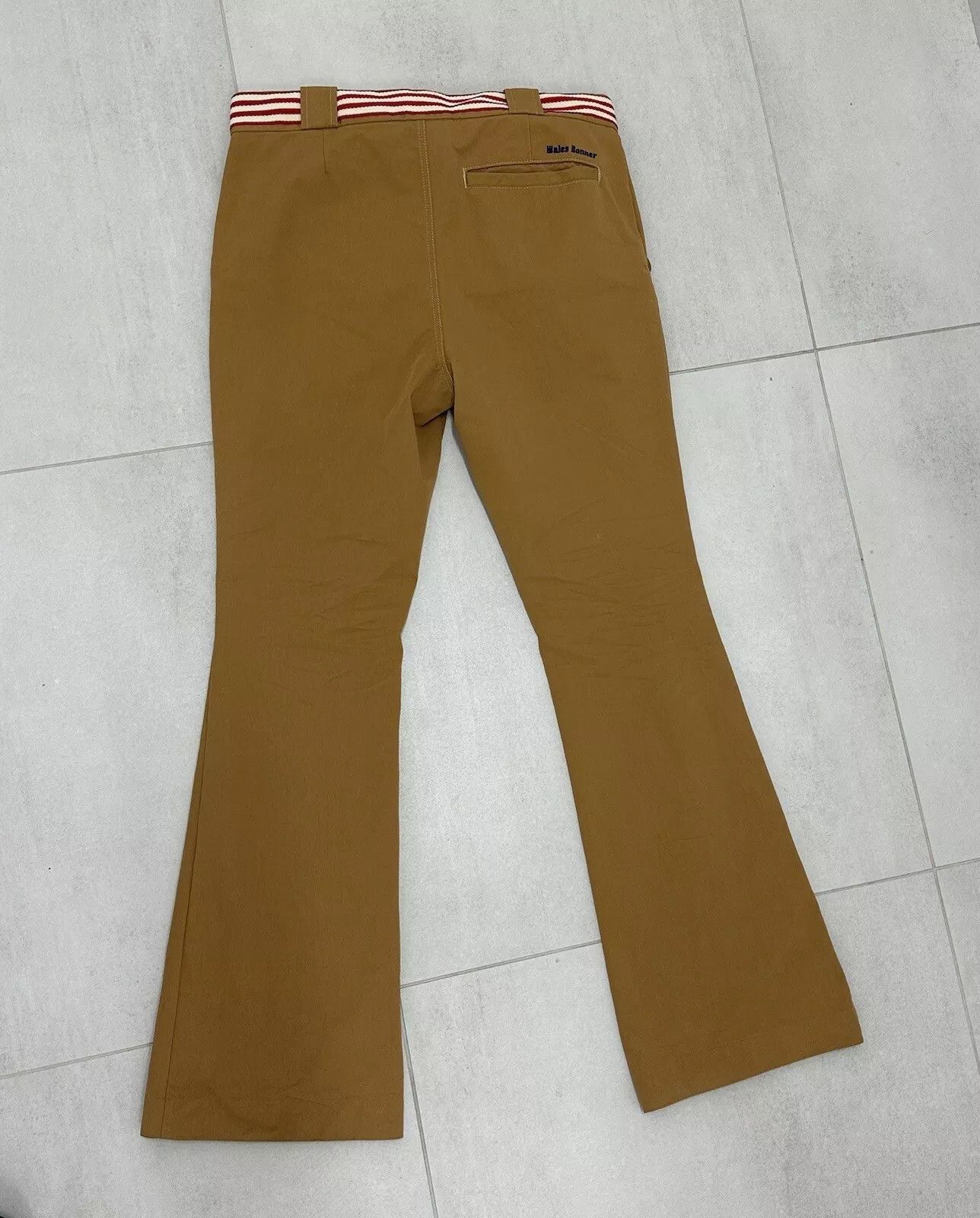 Adidas × Wales Bonner Wales Bonner x Adidas Belted Flare Chino Pants Size US 30 / EU 46 - 9 Thumbnail