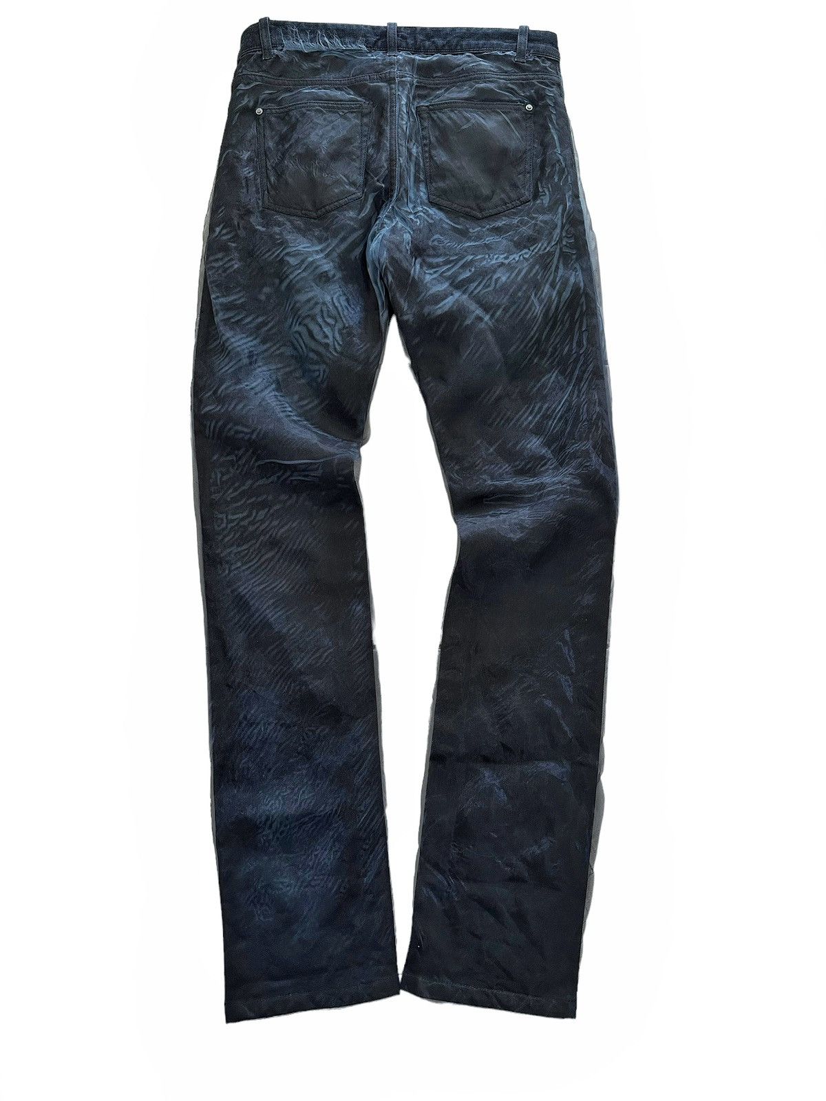 Balenciaga GRAIL 2012 Nicolas Ghesquiere Tulle Layer Denim Size US 30 / EU 46 - 6 Thumbnail