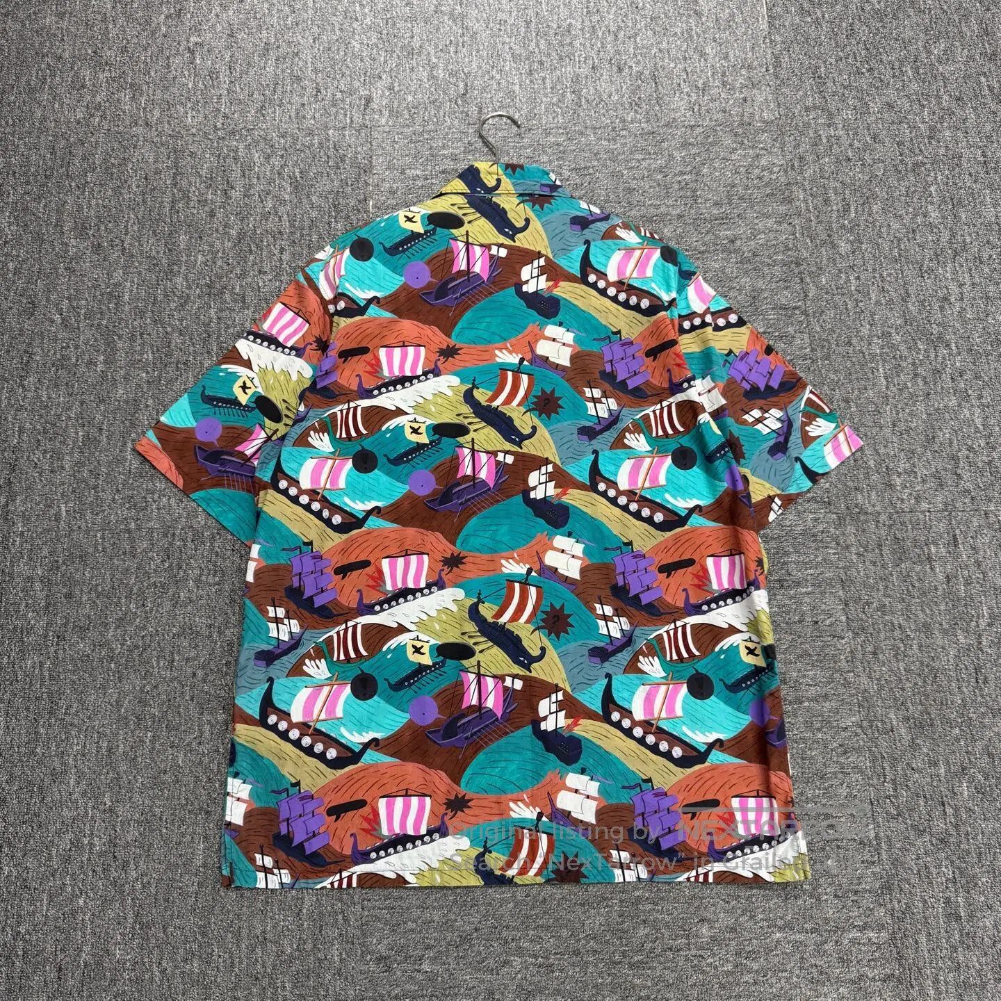 Prada Prada Graffiti-print short-sleeved shirt| Size US XL / EU 56 / 4 - 2 Thumbnail