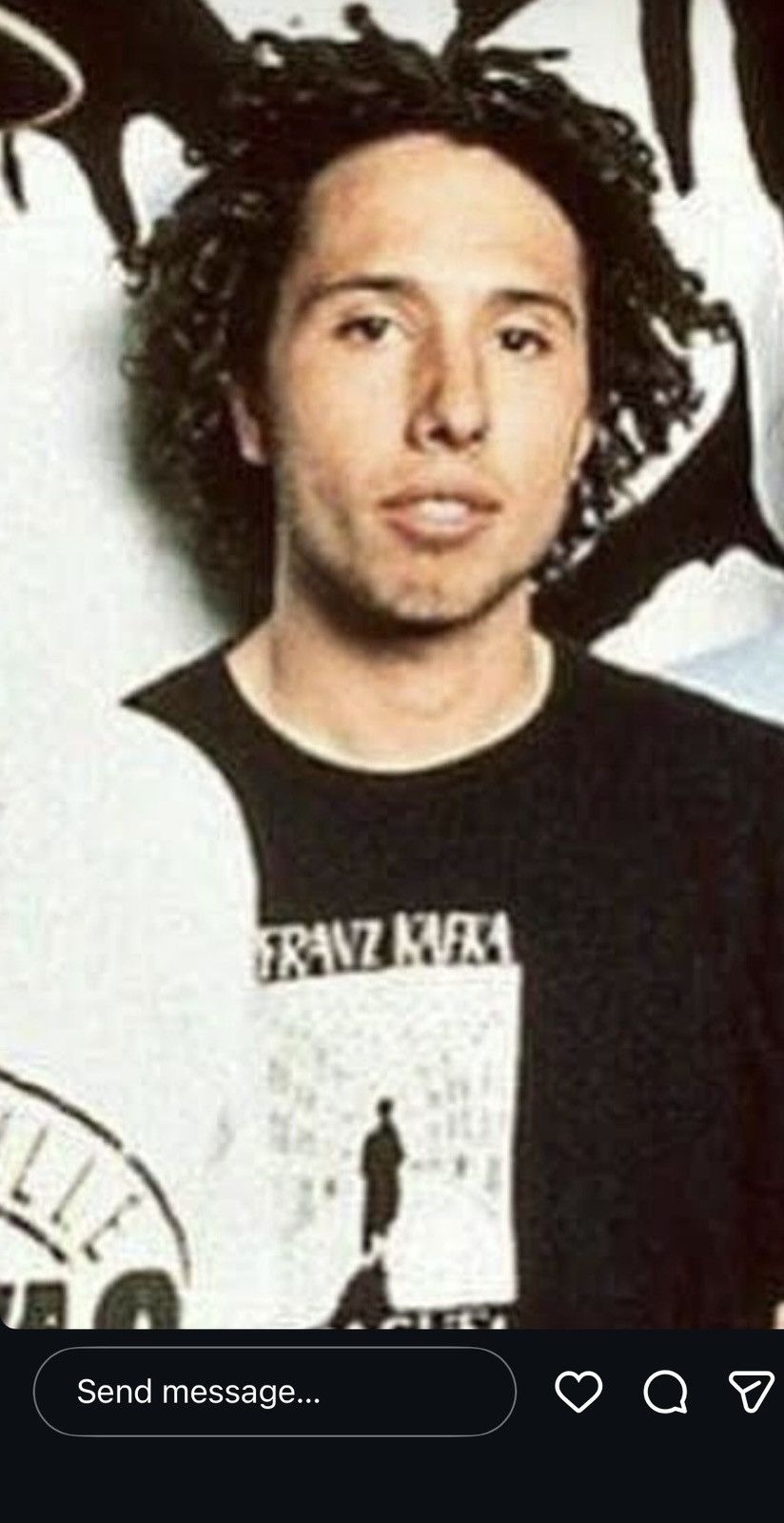 Vintage Vintage Franz Kafka Wear by Zack De La Rocha RATM Tshirt Size US M / EU 48-50 / 2 - 6 Thumbnail
