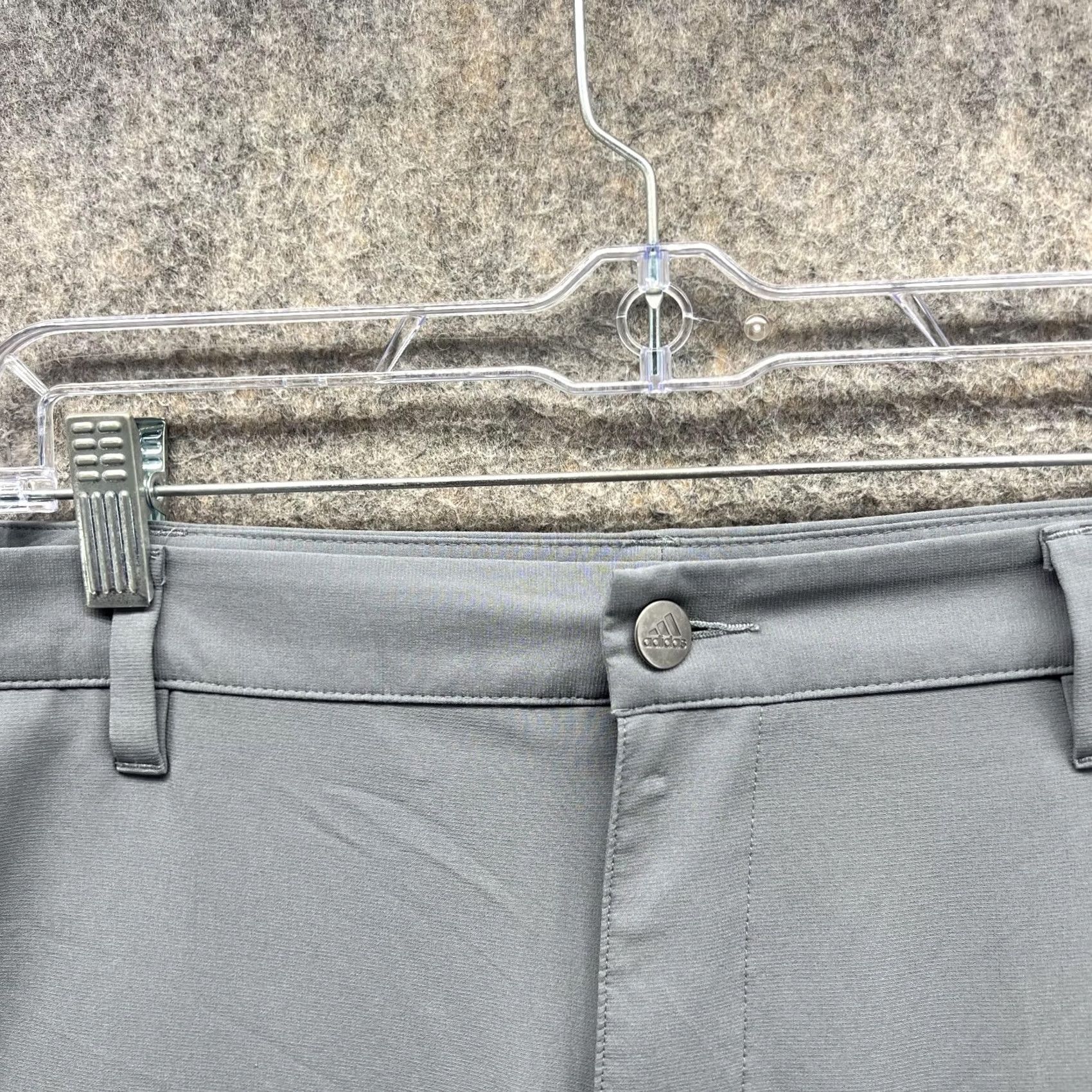 Adidas Adidas Pants Men 36x32 Adult Gray Chino Pleated Athletic Golf Golfer Climalite Size US 36 / EU 52 - 5 Thumbnail