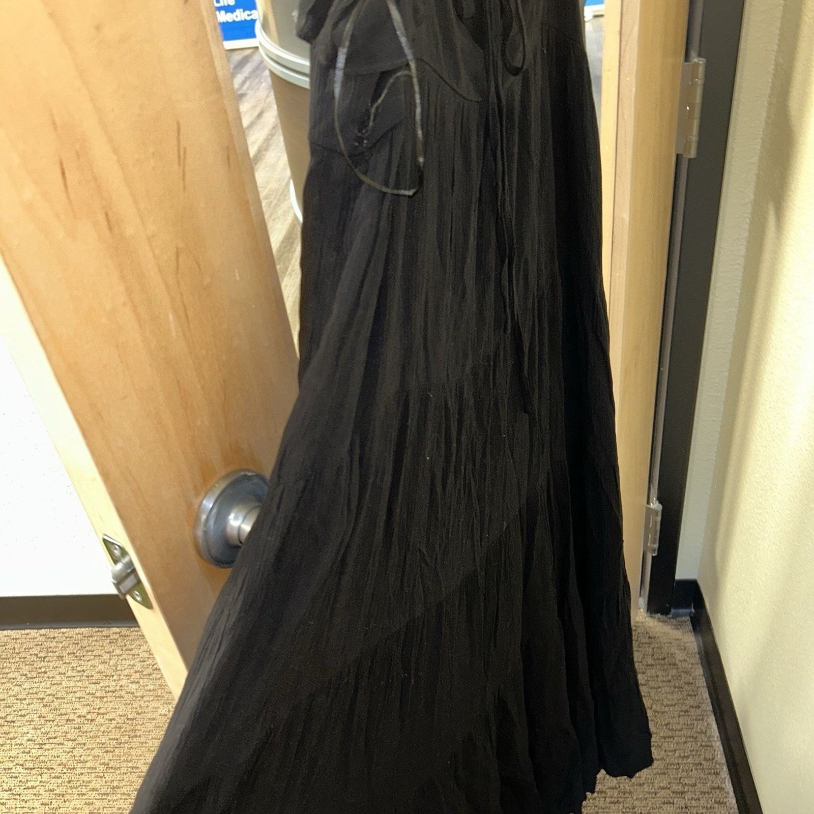 & Other Stories RolyPoly Black Strap Tiered Maxi Dress Size M Size M / US 6-8 / IT 42-44 - 5 Thumbnail