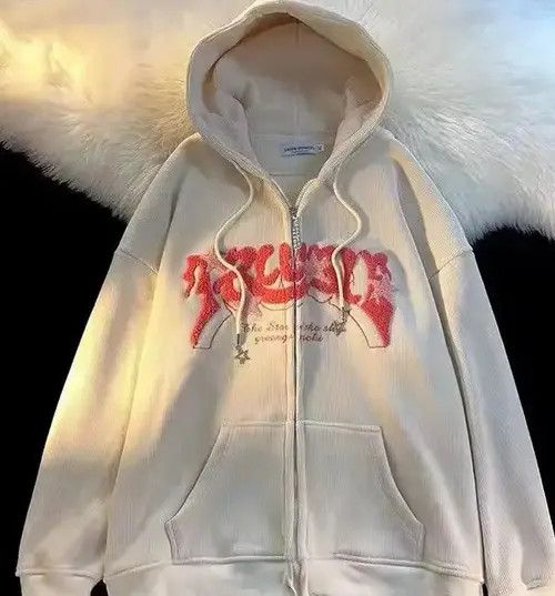 Other Chiyuri x ouchi Letter Embroidery Hoodies Size US M / EU 48-50 / 2 - 3 Thumbnail