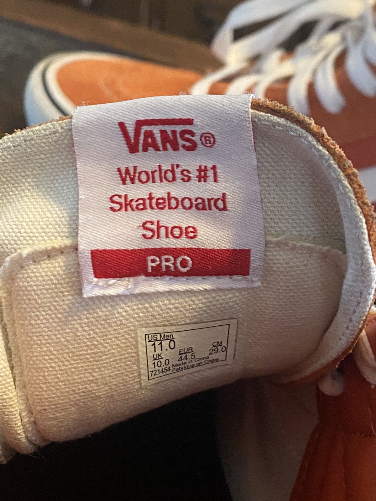 Vans 50th anniversary edition “cinnamon” 11m Size US 11 / EU 44 - 6 Thumbnail