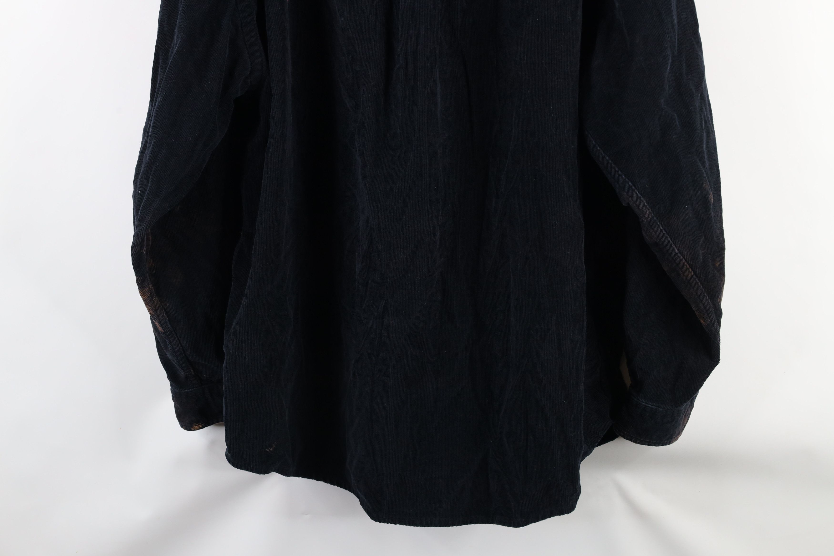 Eddie Bauer × Vintage Vintage 90s Eddie Bauer Collared Button Down Shirt Black Size US XL / EU 56 / 4 - 18 Thumbnail