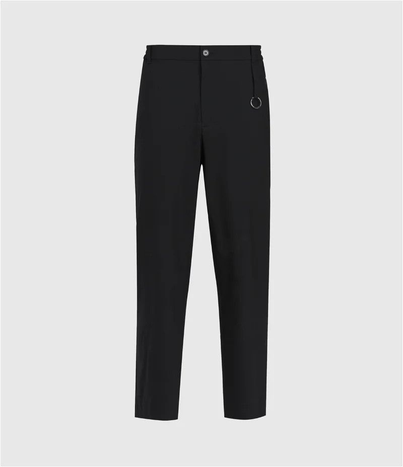 Allsaints Langley Trousers Size 30 Wool Blend High Waist Pants Size US 30 / EU 46 - 3 Thumbnail