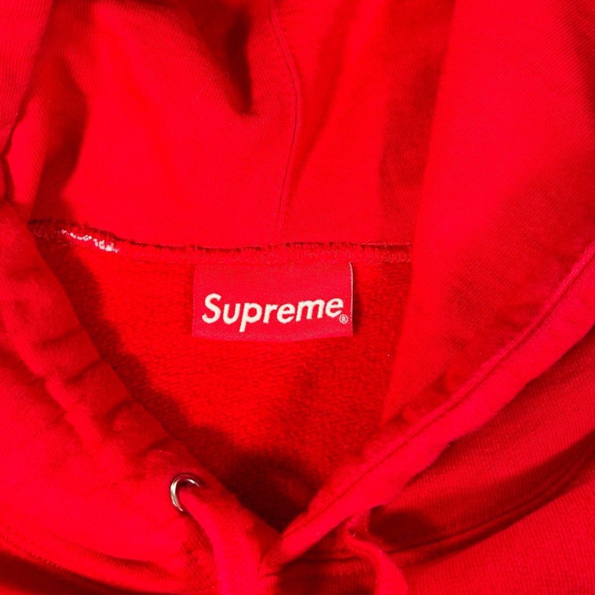 Supreme Supreme SS18 Red & White Piping Hoodie Sweatshirt Size XL Size US XL / EU 56 / 4 - 5 Thumbnail