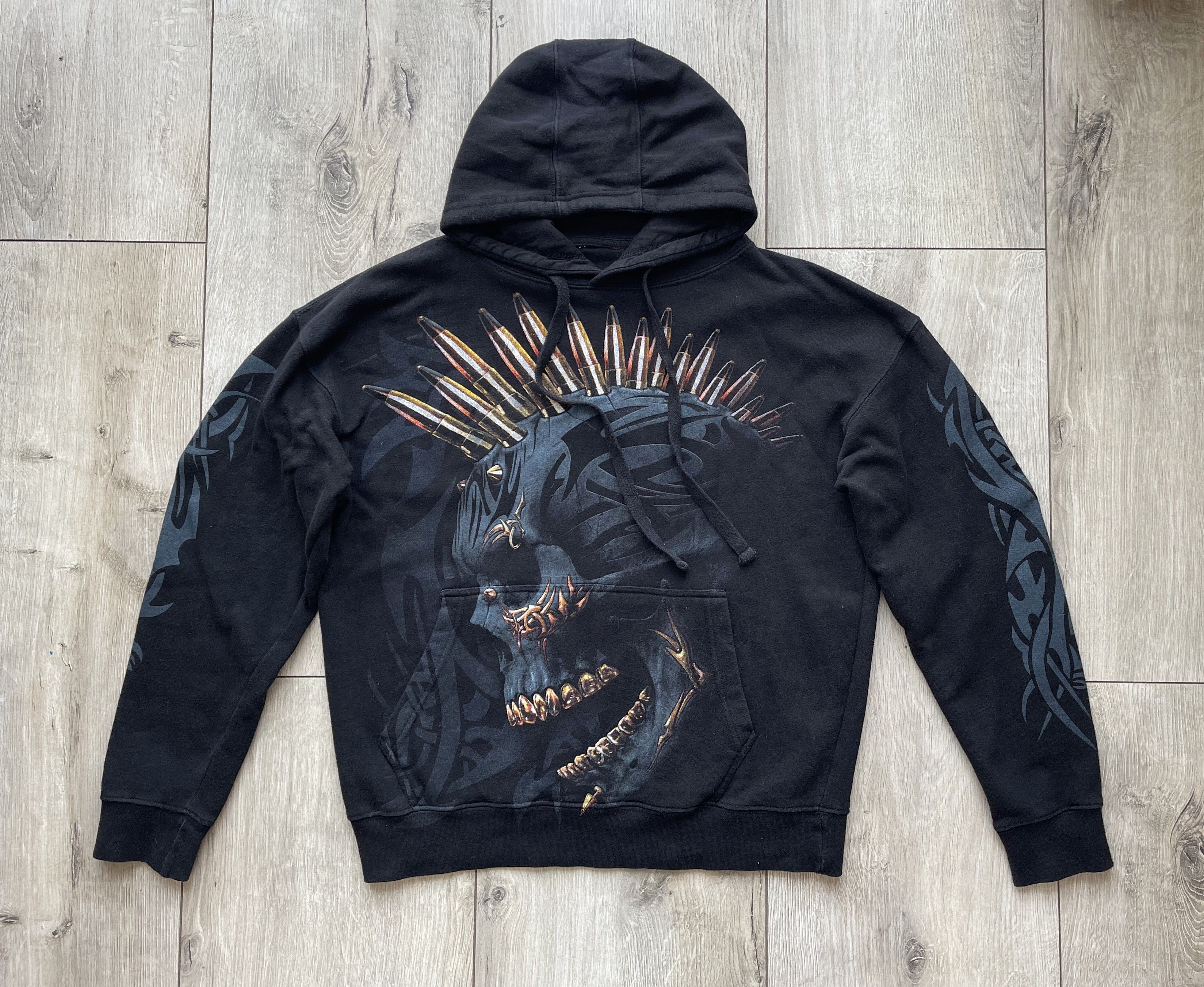 Vintage Vintage Hoodies Skulls Size US M / EU 48-50 / 2 - 5 Thumbnail