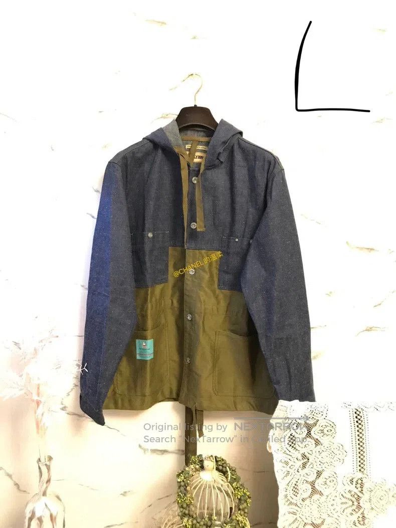 Nigel Cabourn Nigel Cabourn Hooded Work Jacket. Size US L / EU 52-54 / 3 - 1 Thumbnail