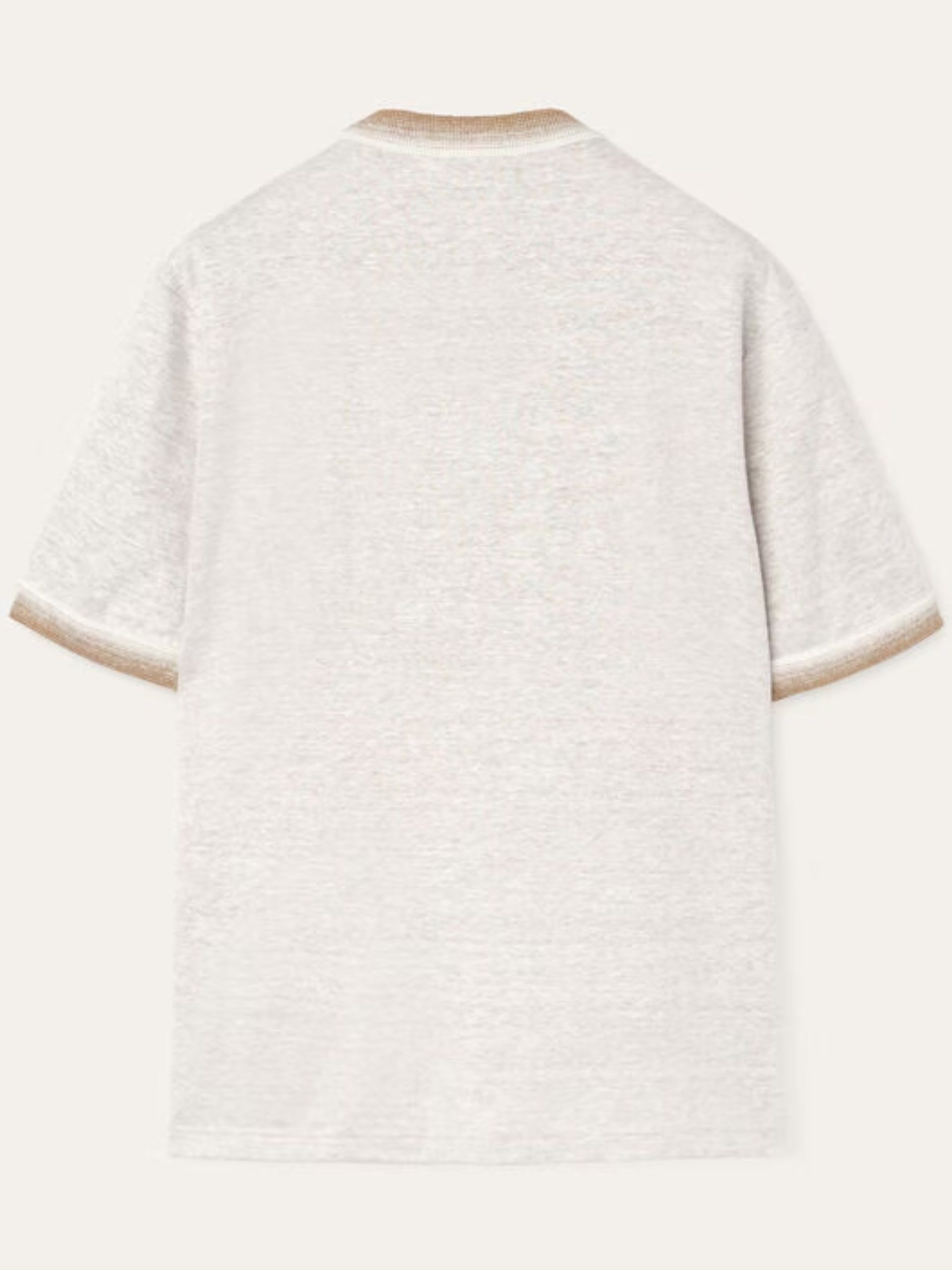 Loro Piana o1w1db10125 FAN8927 Siwo T-Shirt in Beige Size US S / EU 44-46 / 1 - 6 Thumbnail