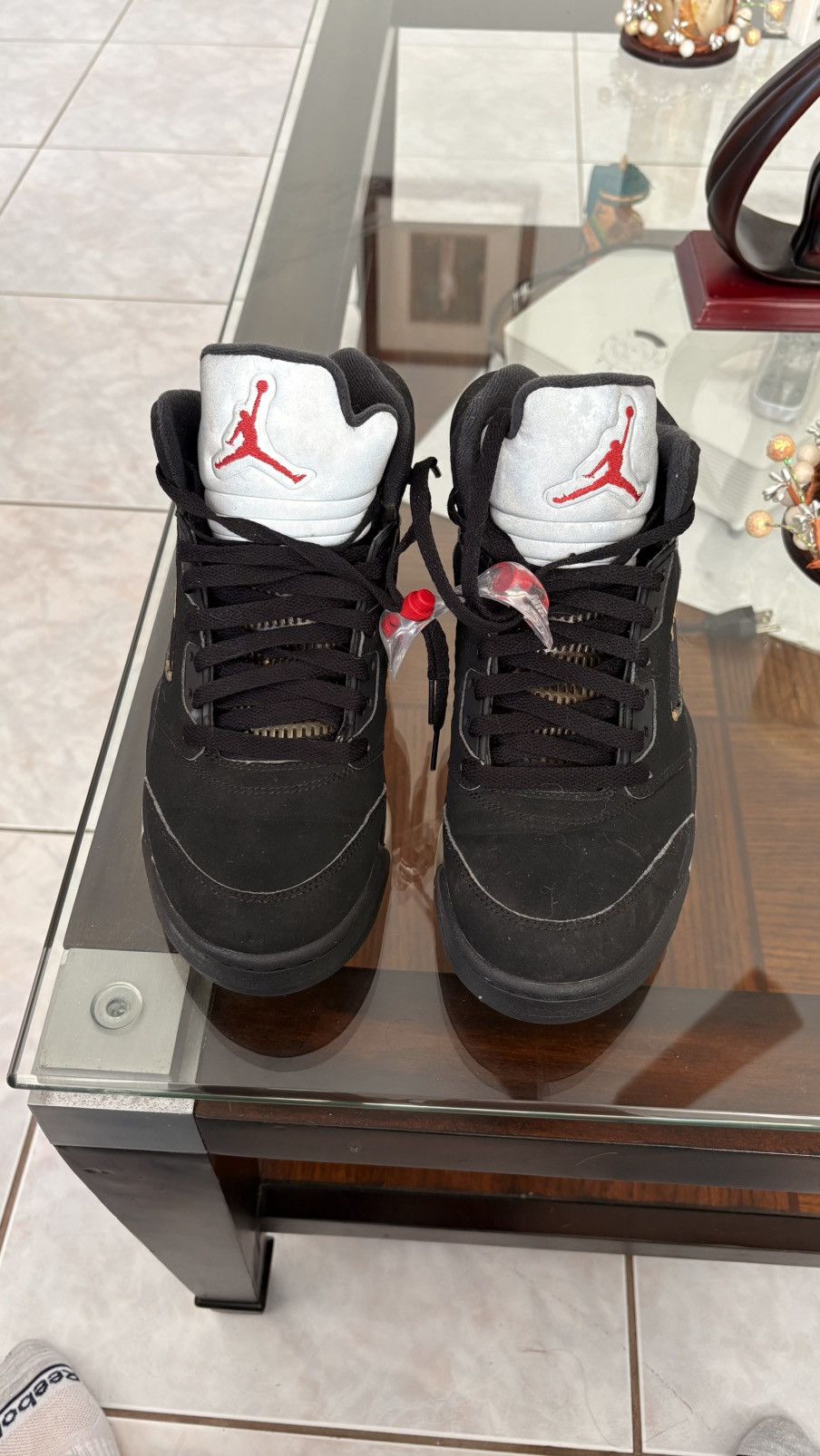 Jordan Brand Jordan Retro 5 Black Metallic 2016 Size US 8 / EU 41 - 4 Thumbnail