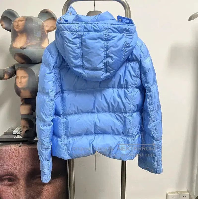 Prada Prada Blue Men's Down Jacket. Size US M / EU 48-50 / 2 - 2 Thumbnail