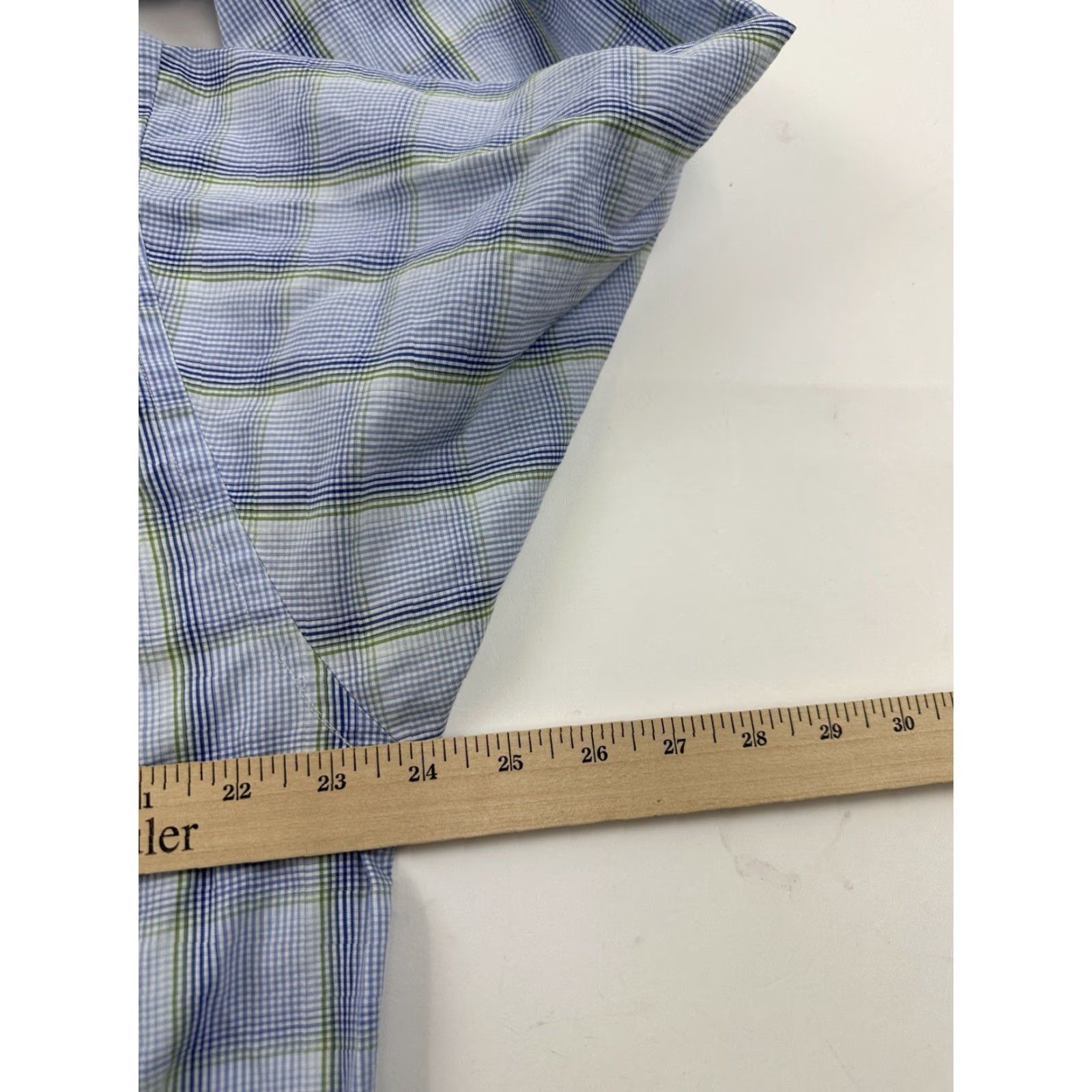 Michael Kors Michael Kors Shirt Mens Large 16 1/2 32/33 Plaid Button Up Long Sleeve Multicolor Button-Down Collar Mens Regular L Size US L / EU 52-54 / 3 - 8 Thumbnail
