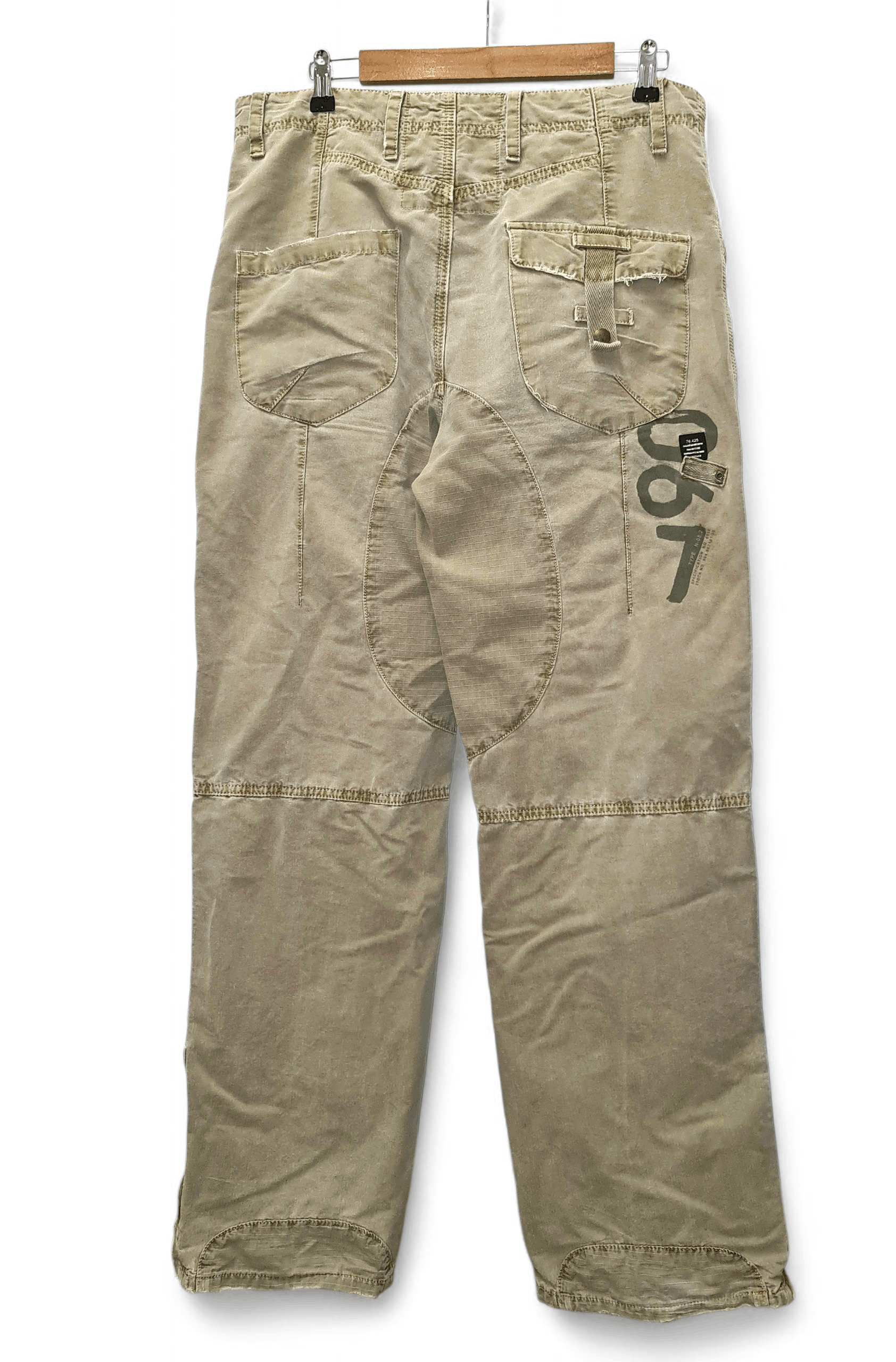Vintage Vintage Y2K Next Baggy Military Cargo Pants Size US 34 / EU 50 - 2 Thumbnail
