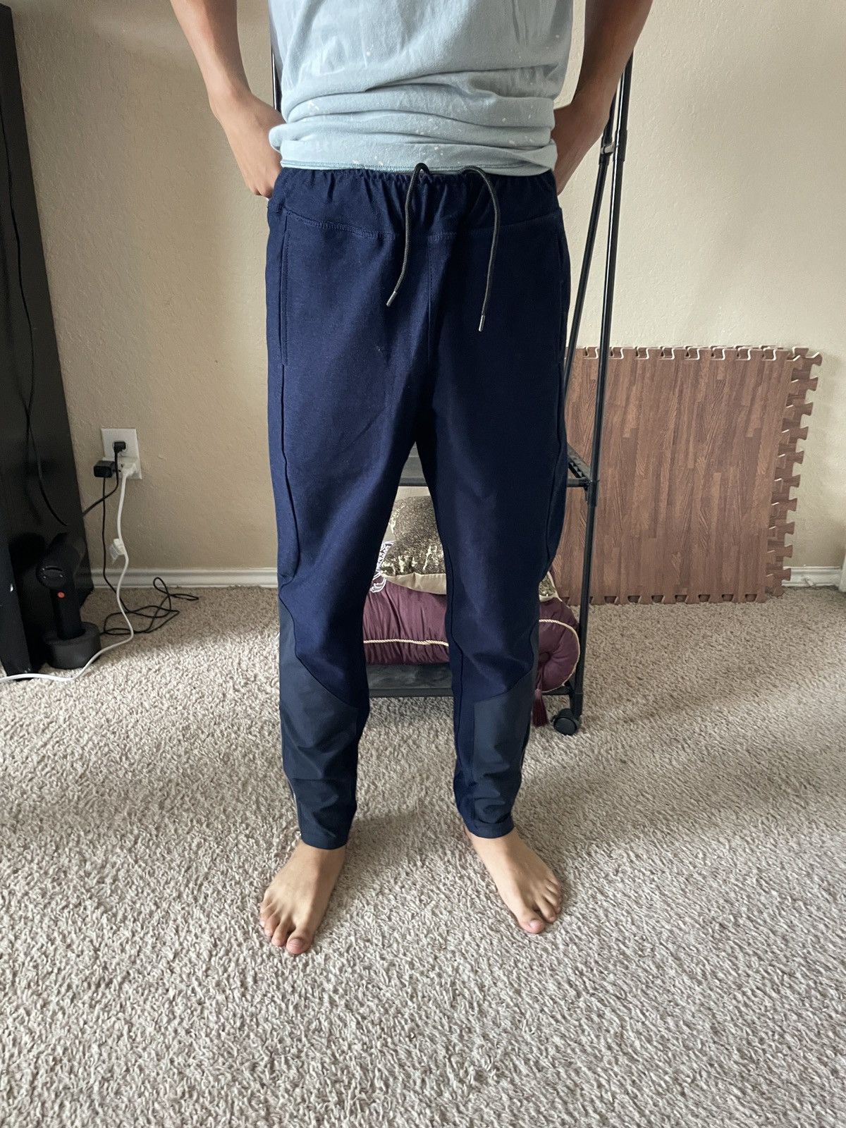Han Kjobenhavn BLA by Han KJOBenhavin denim slimfit joggers Size US 29 - 1 Thumbnail