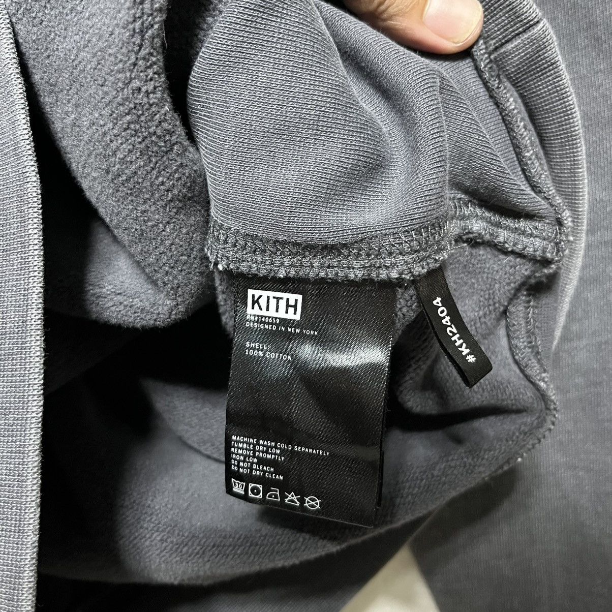 Kith Kith Williams 3 Hoodie Battleship Grey Size US S / EU 44-46 / 1 - 7 Thumbnail