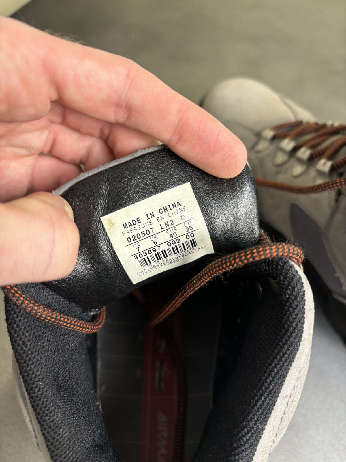 Jordan Brand × Nike × Vintage 2000s Vintage Air Jordan 6 Sneaker Boots AJB VI Nike Rare Size US 8.5 / IT 38.5 - 11 Thumbnail