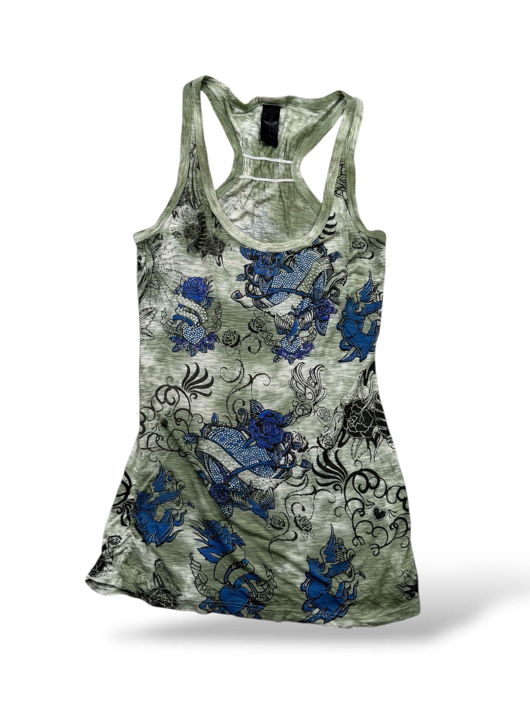 Japanese Brand Vintage Tank Top W323(V9) Size S / US 4 / IT 40 - 1 Thumbnail