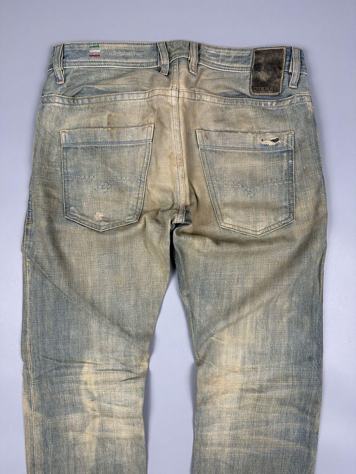 Diesel Distressed Diesel Rust Look Denim Size US 32 / EU 48 - 6 Thumbnail