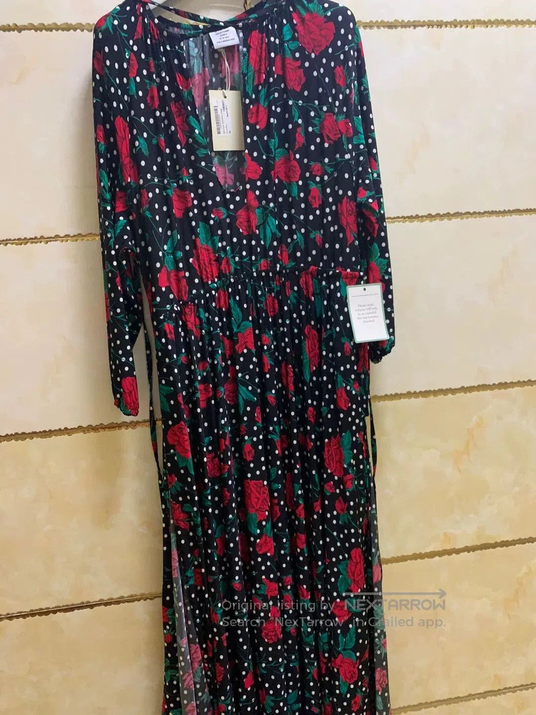 Vetements Vetements 2017 Floral Polka Dot Dress. Size M / US 6-8 / IT 42-44 - 1 Thumbnail