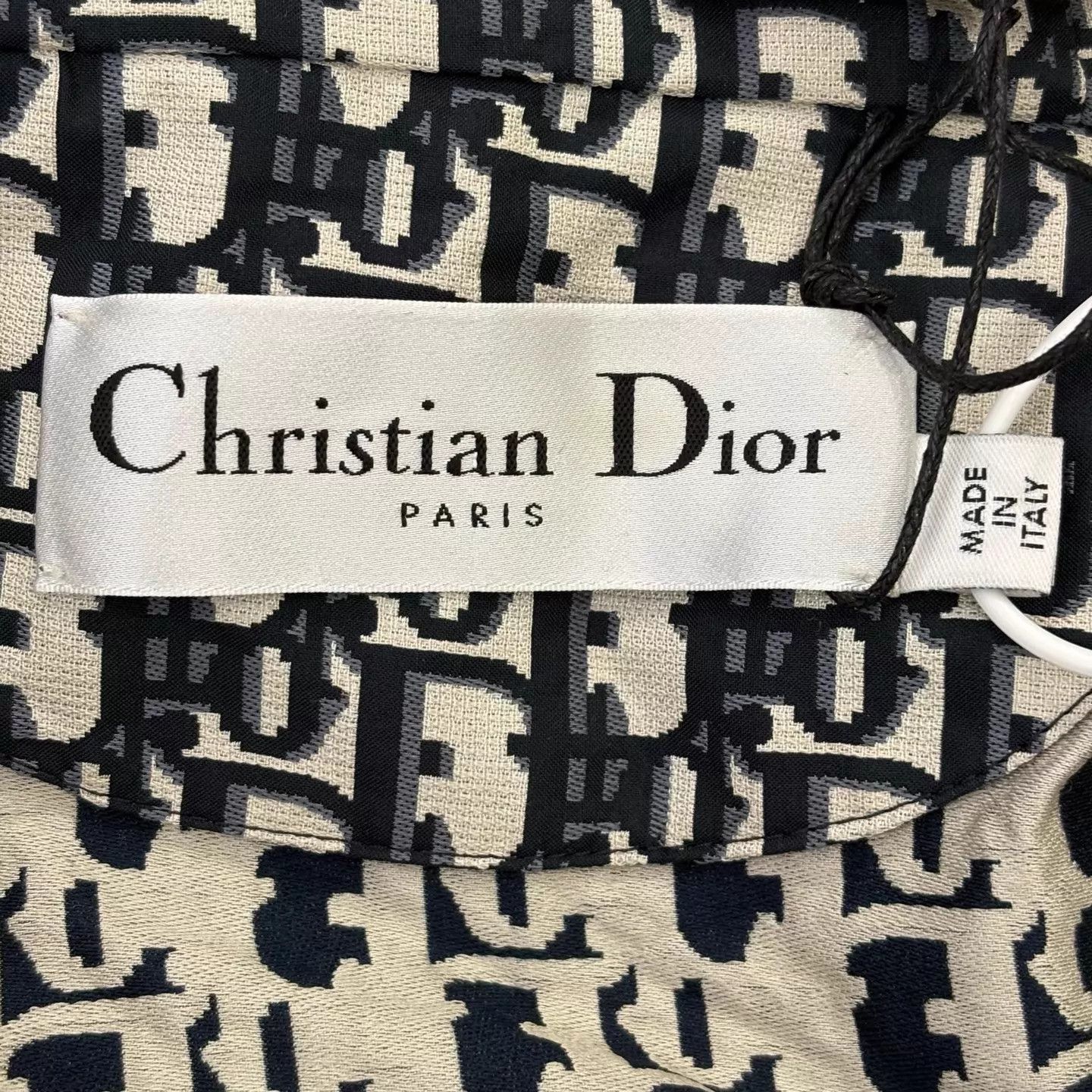 Dior Dior Black Classic Print Hooded Jacket Size S Size S / US 4 / IT 40 - 3 Thumbnail