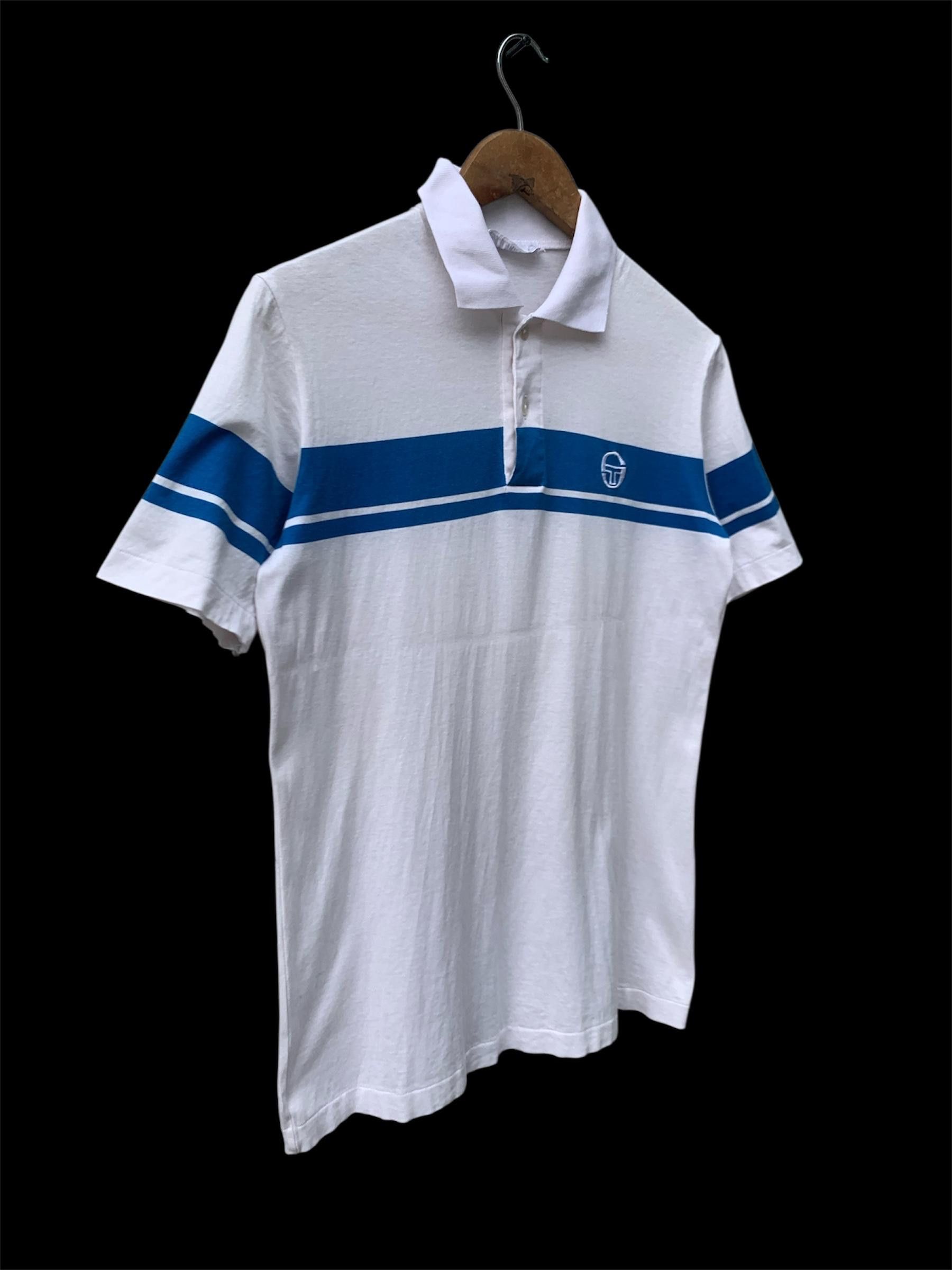 Sergio Tacchini Vintage Sergio Tacchini Shirt Size US L / EU 52-54 / 3 - 3 Thumbnail