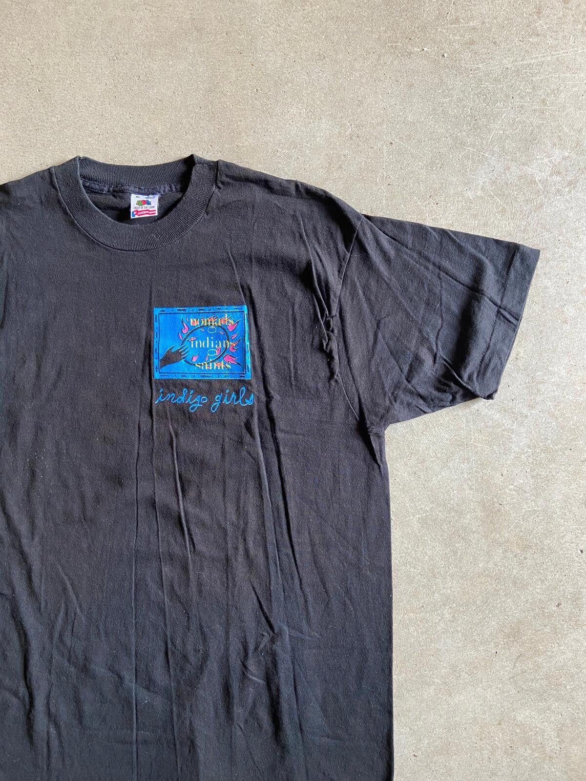 Fruit Of The Loom VTG Indigo Girls "Nomads Indians Saints" Tee Sz XL Size US XL / EU 56 / 4 - 4 Thumbnail