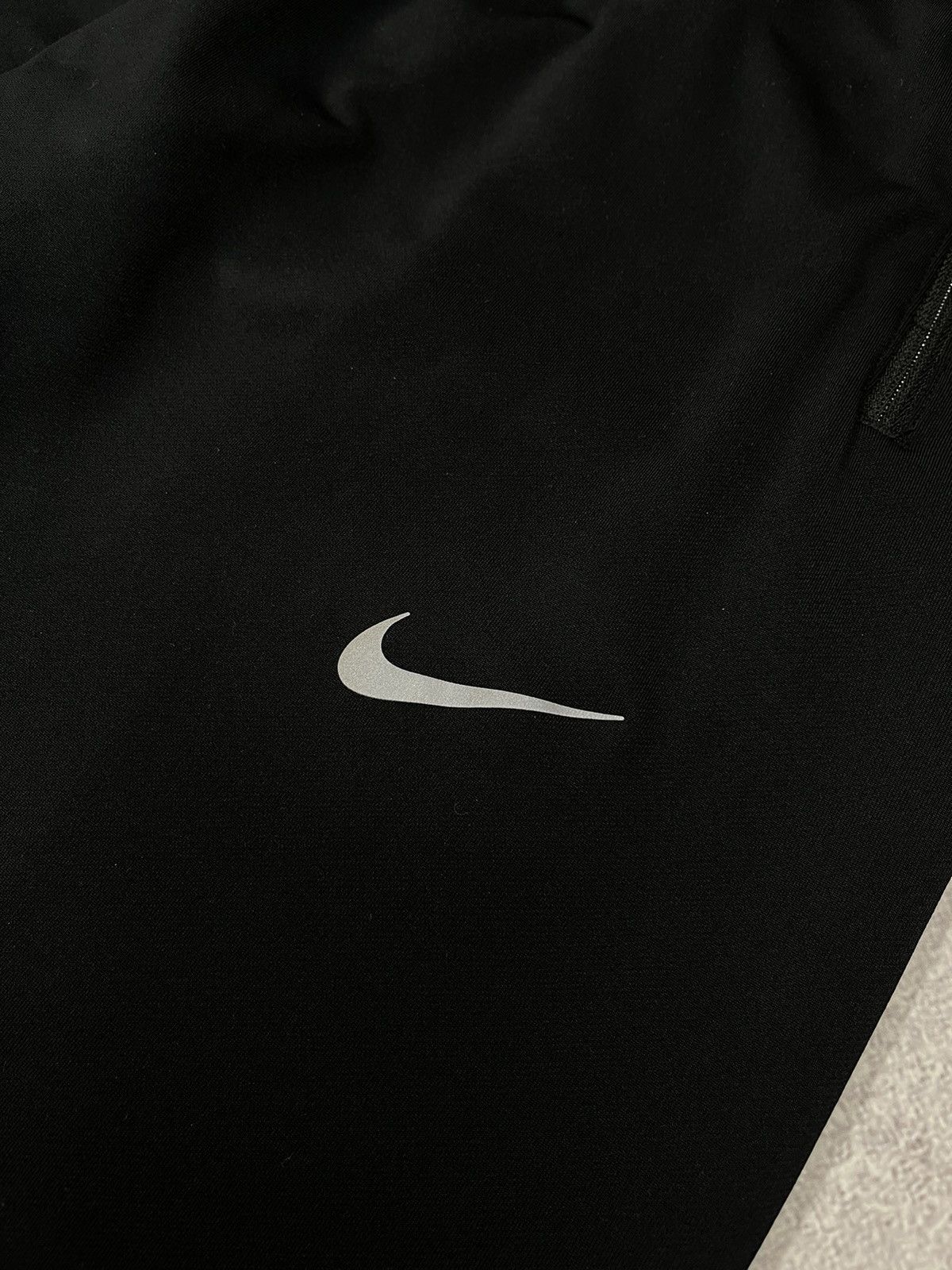 Nike Mens Nike Dri Fit Running Black Sweatpants Drill Y2K ACG TN Size US 30 / EU 46 - 4 Thumbnail