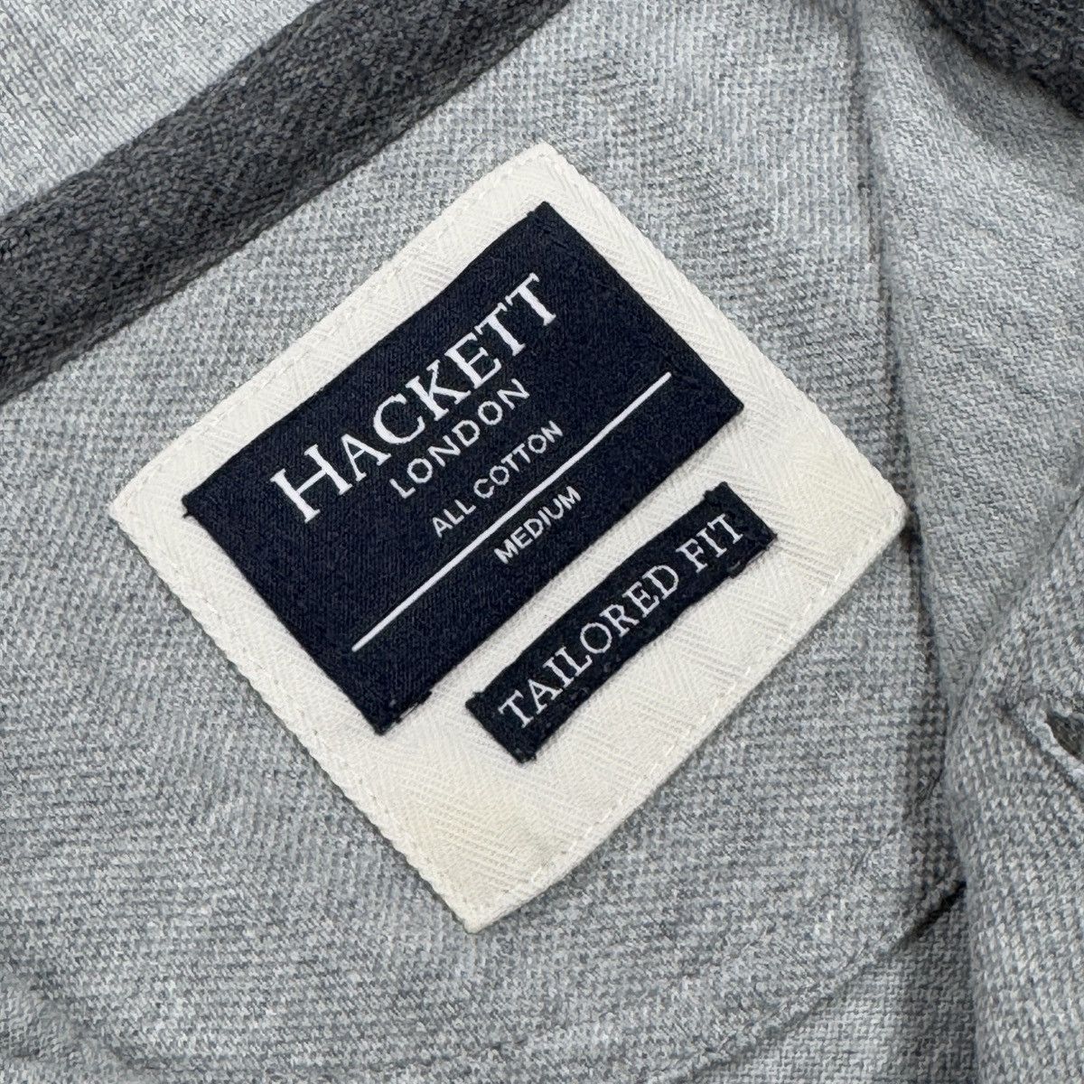 Hackett Hackett London Tailored Fit Embroidered Logo Snow Polo Shirt Size US M / EU 48-50 / 2 - 14 Thumbnail