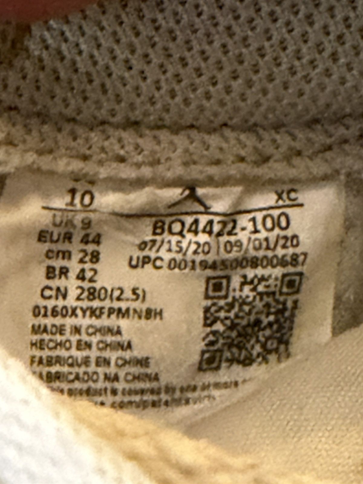 Jordan Brand Jordan 1 Retro High ‘85 OG “Neutral Gray” - CUSTOM VINTAGE Size US 10 / EU 43 - 8 Thumbnail