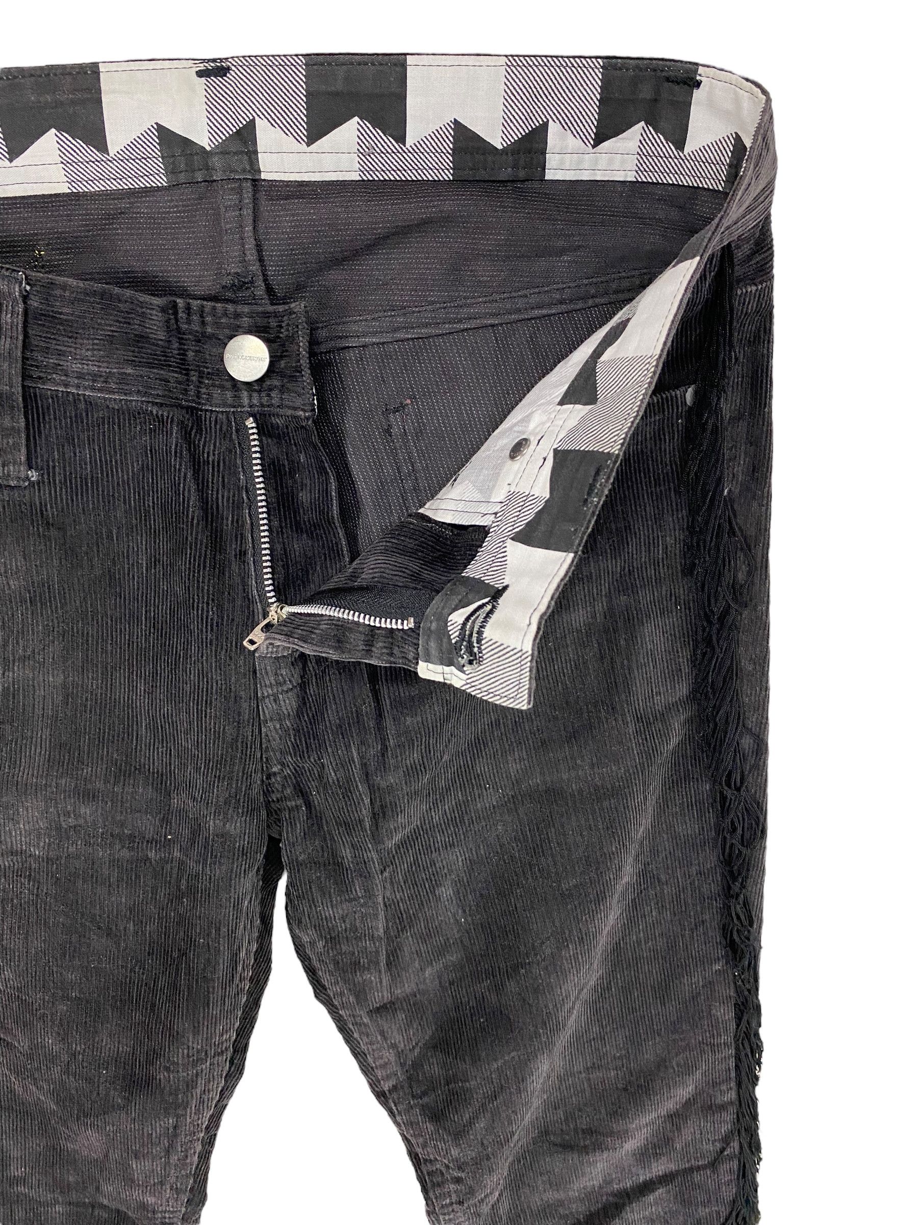 Designer × Japanese Brand × PHENOMENON Phenomenon corduroy fringe pant Size US 32 / EU 48 - 10 Thumbnail
