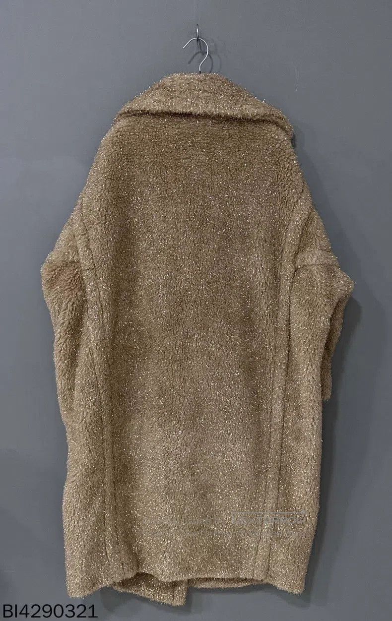 Max Mara Max Mara Gold thread teddy jacket Size S / US 4 / IT 40 - 3 Thumbnail