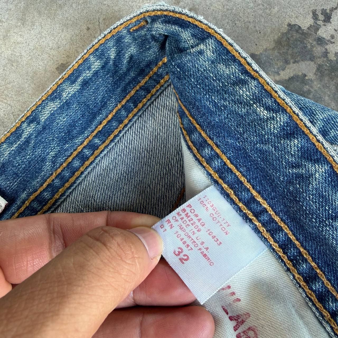 AG Adriano Goldschmied Vintage AG Adriano Goldschmied CampaignLoose Distressed Jean Size US 32 / EU 48 - 14 Thumbnail