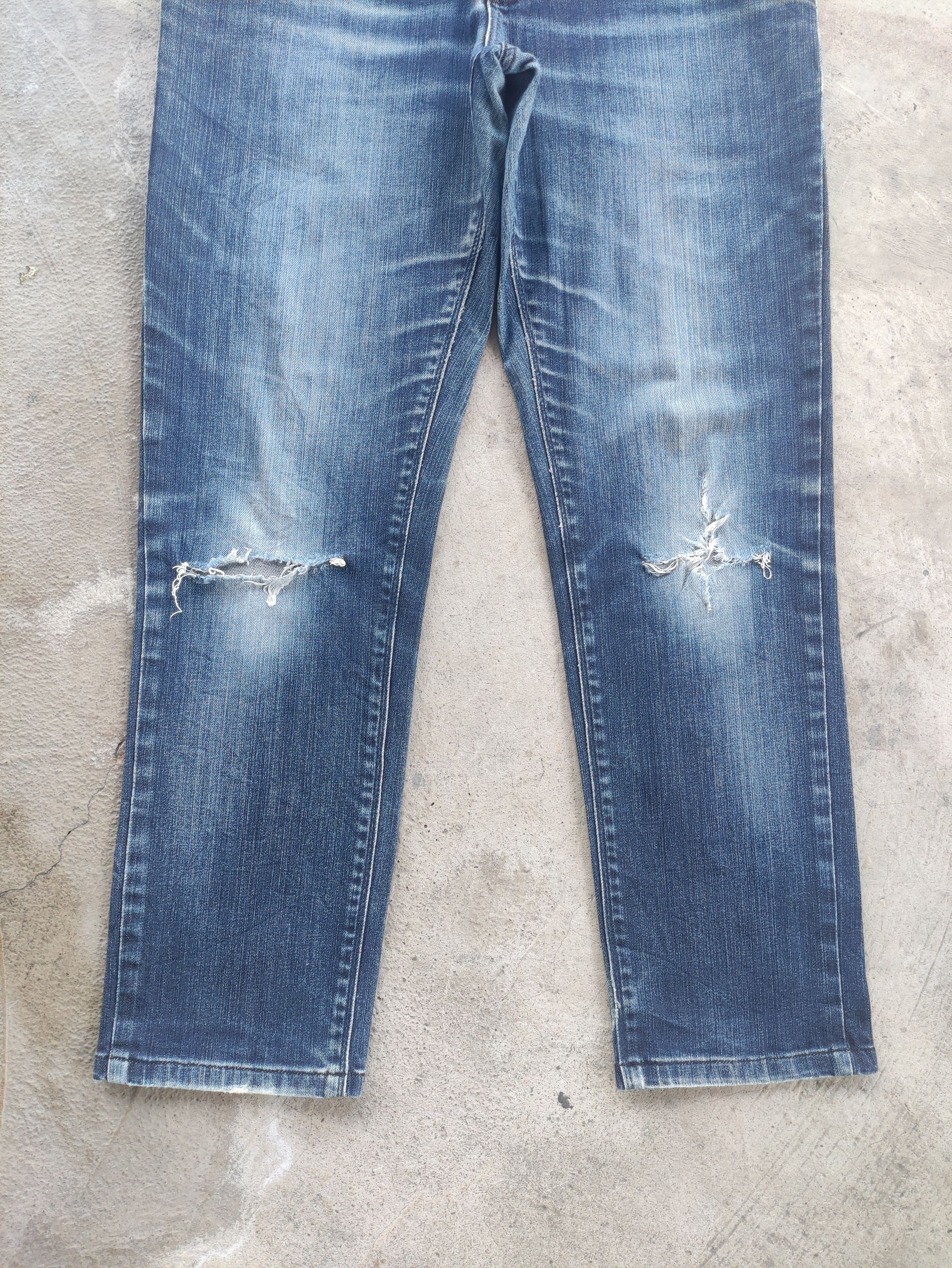 Edwin Vintage Edwin Japan Distressed Fader Denim Jean Size US 36 / EU 52 - 4 Thumbnail