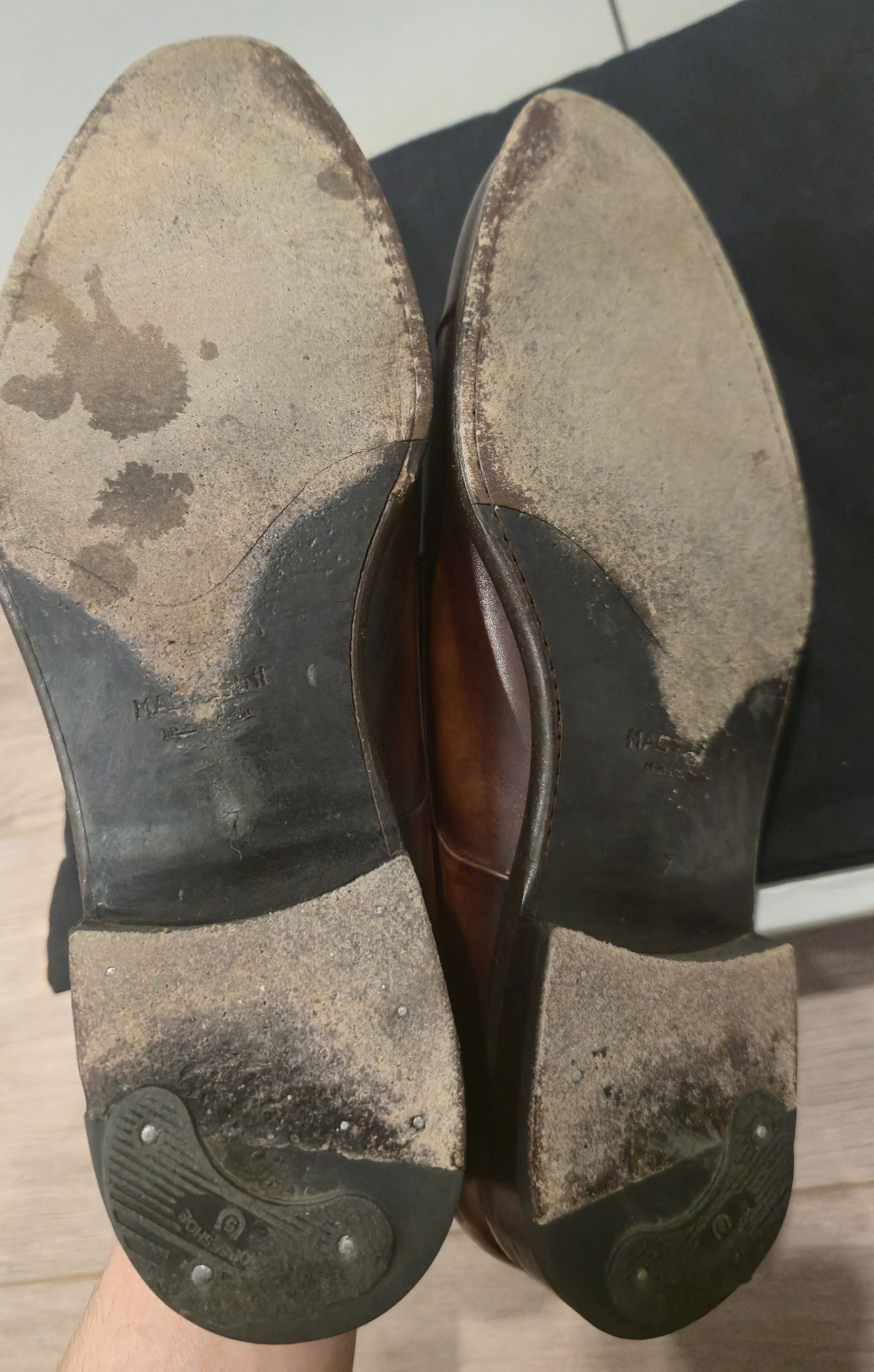 Magnanni Magnanni Brown Monkstrap Shoes Size US 7 / EU 40 - 3 Thumbnail