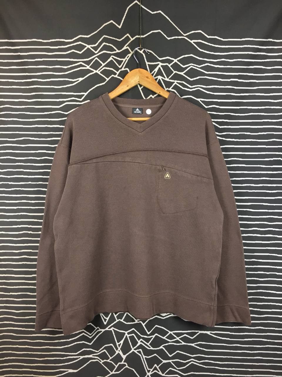 Airwalk Vtg Airwalk Skateboards Zipper Chest Pocket Sweatshirt Size US XL / EU 56 / 4 - 2 Thumbnail