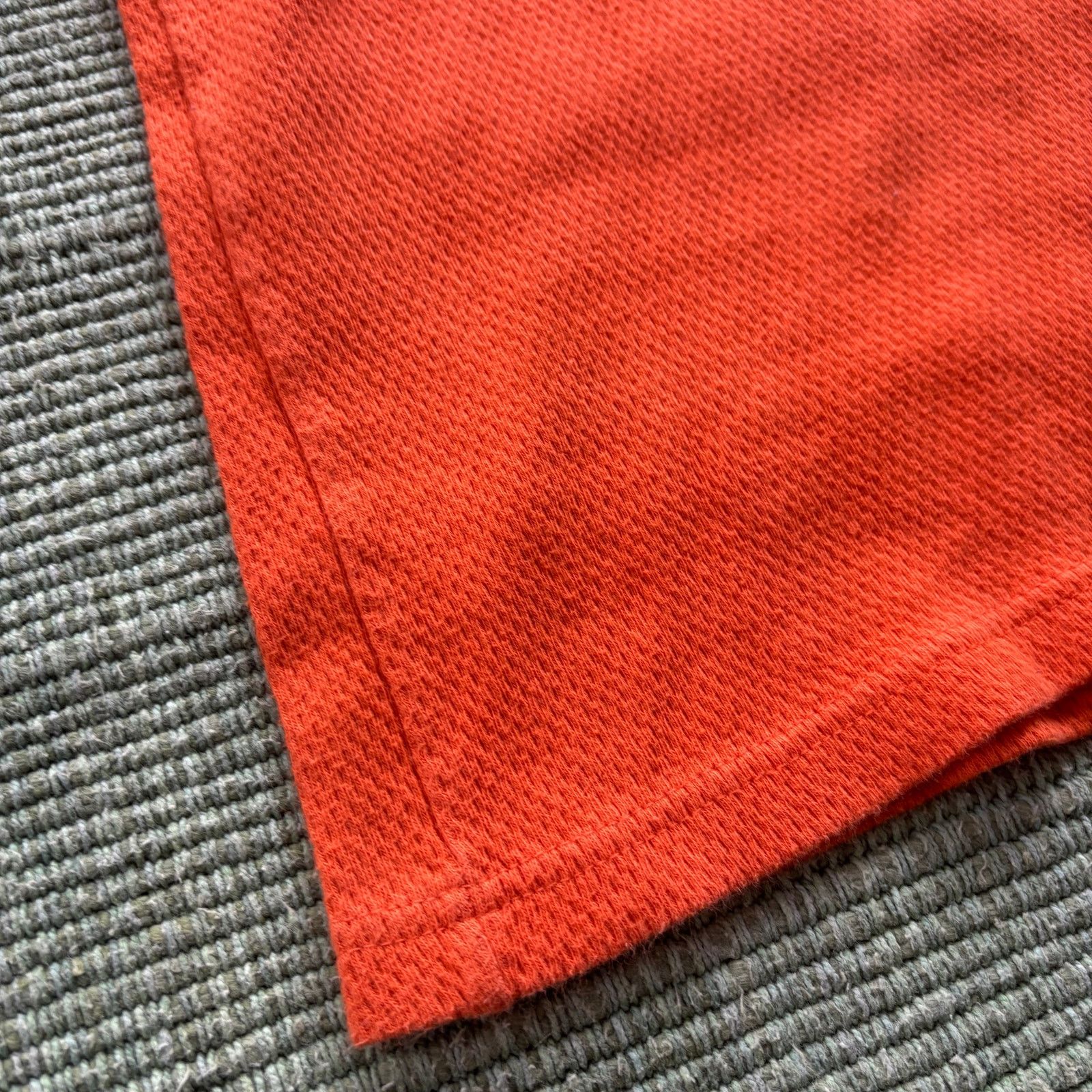 U.S. Polo Assn. × Vintage Vintage Y2K Orange Cotton Mesh US Polo Assn Tee Shirt Sz L Size US L / EU 52-54 / 3 - 6 Thumbnail