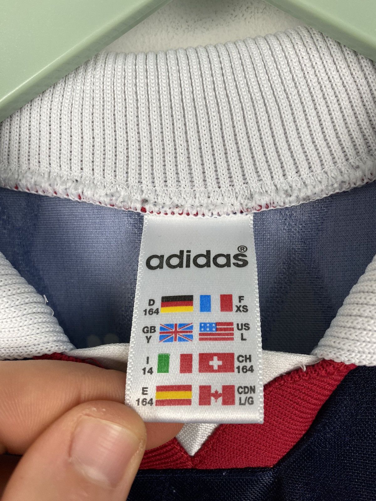 Adidas Vintage Bayern Munich 1997 1998 Elber #9 Soccer Jersey PSG Size US XS / EU 42 / 0 - 15 Thumbnail