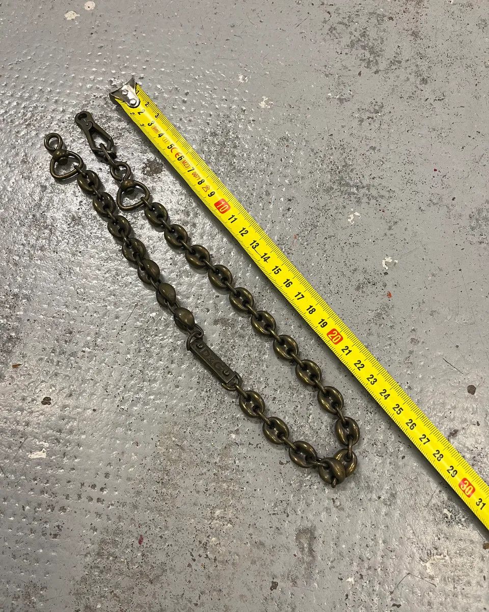 Dolce & Gabbana 2000s Dolce & Gabbana Bronze Coffee Beans Cuban Link Necklace Size ONE SIZE - 7 Thumbnail