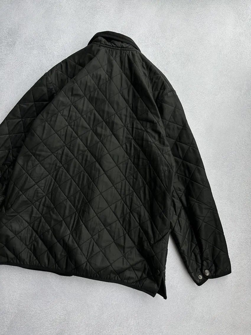 Barbour × Vintage Vintage Barbour Polarquilt Black Jacket Size US L / EU 52-54 / 3 - 16 Thumbnail