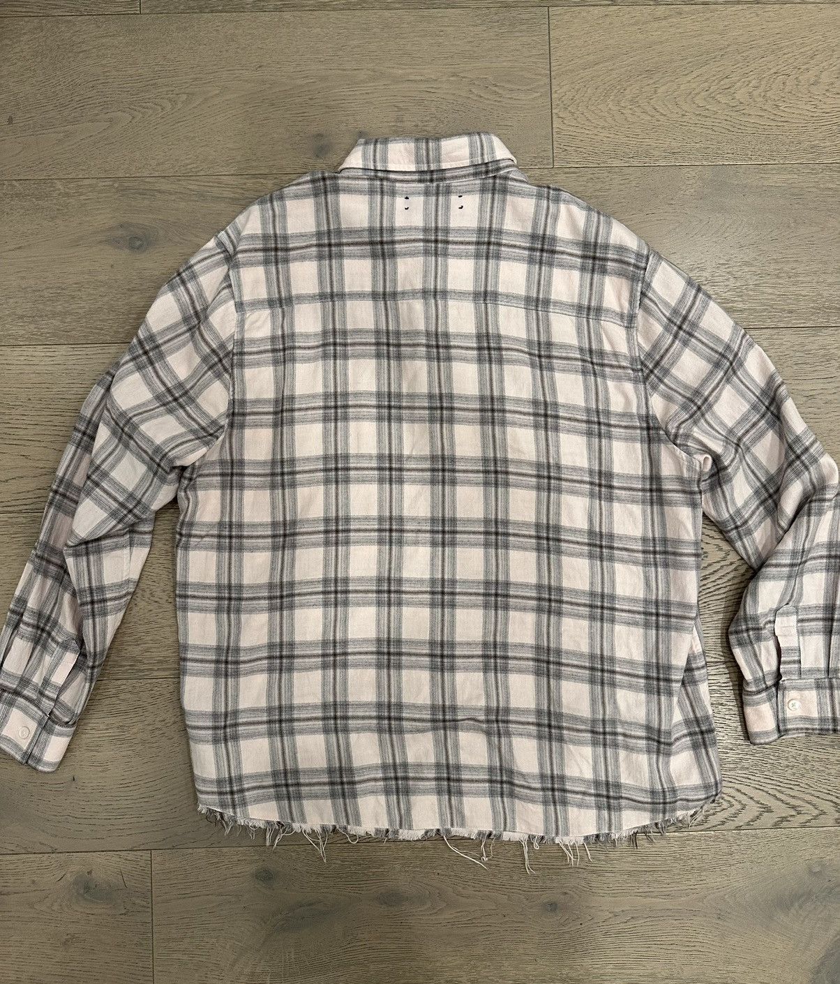 Amiri Distressed Amiri Flannel XL Size US XL / EU 56 / 4 - 2 Thumbnail