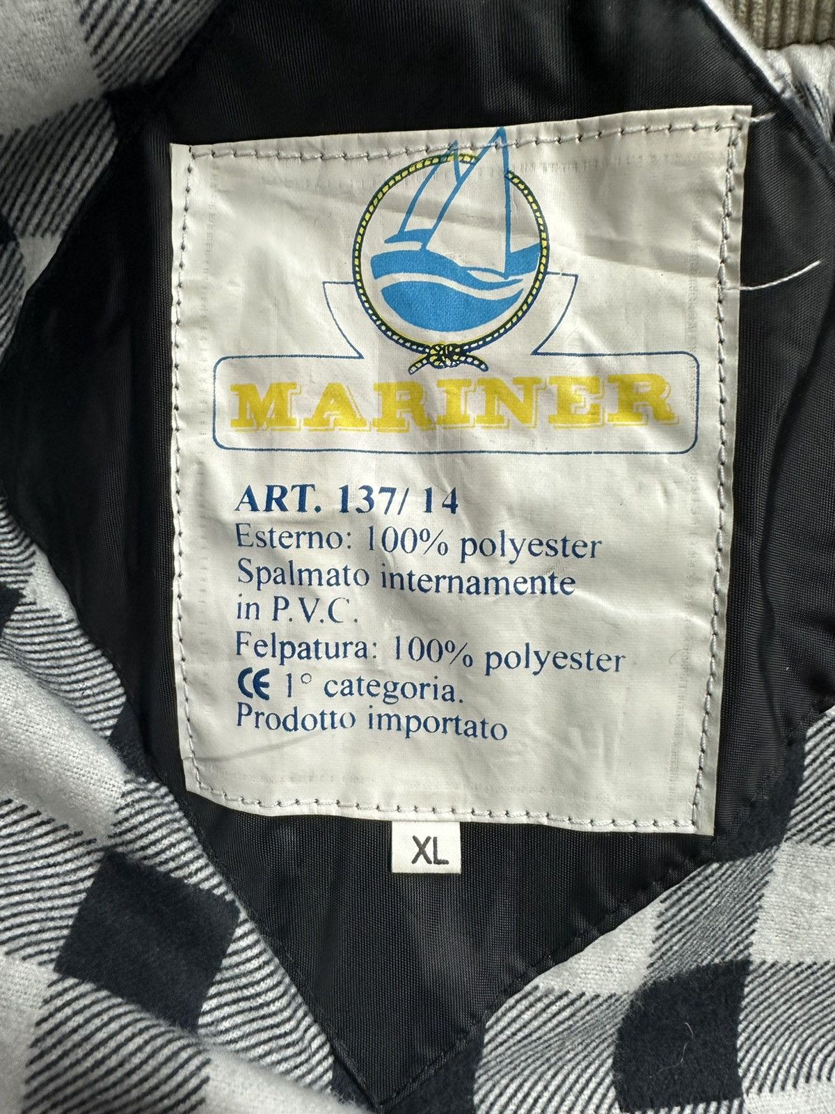 Quaker Marine Supply Vintage Mariner Quilted Jacket Size US XL / EU 56 / 4 - 3 Thumbnail