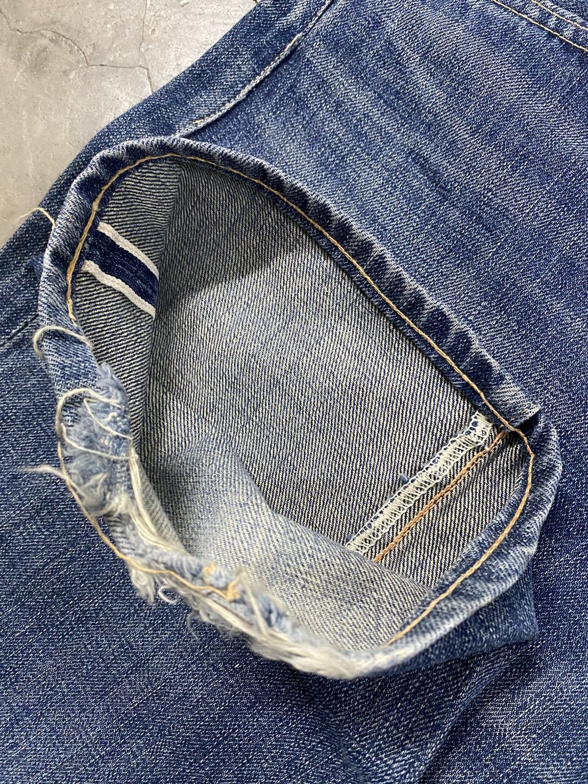 Levi's × Levi's Vintage Clothing × Vintage Vintage Levis 501XX Selvedge Buckle Back @226imn Size US 31 - 17 Thumbnail