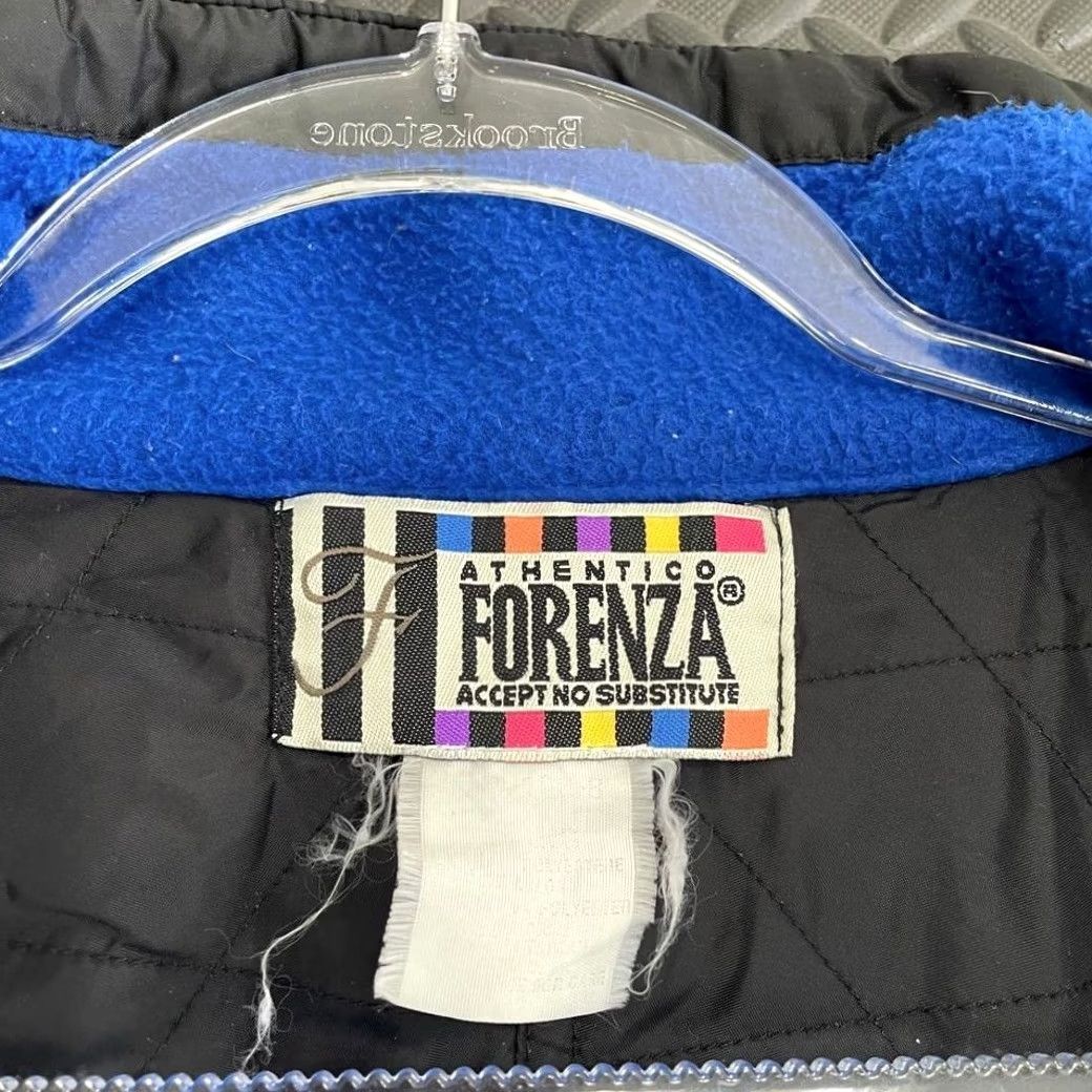 Vintage VINTAGE Forenza Full Zip Up Fleece Sweater Blue Black Mens XL Casual Wear Size XL Size US XL / EU 56 / 4 - 4 Thumbnail