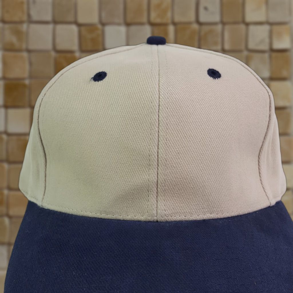 Vintage VINTAGE Falcon Baseball Cap Hat Adjustable Beige Twill Trucker 90s Blue Men Estou Size ONE SIZE - 1 Thumbnail