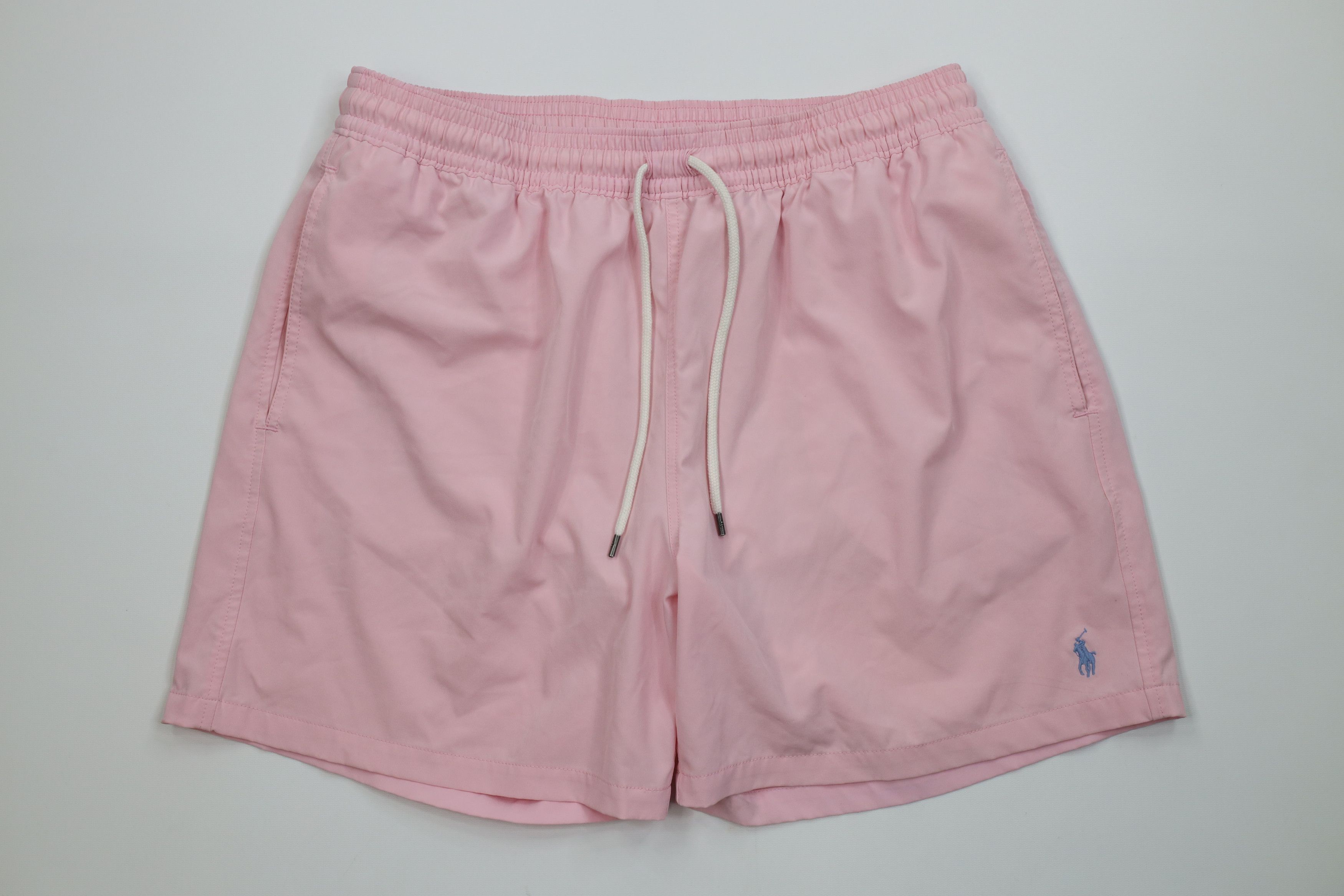Polo Ralph Lauren Ralph Lauren Above Knee Swim Trunks Shorts Bubble Gum Pink Size US 36 / EU 52 - 1 Thumbnail