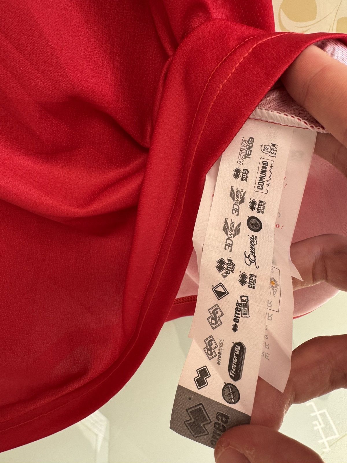 Errea Middlesbrough 2023-2024 Home Soccer Jersey Football Shirt Size US XXL / EU 58 / 5 - 10 Thumbnail