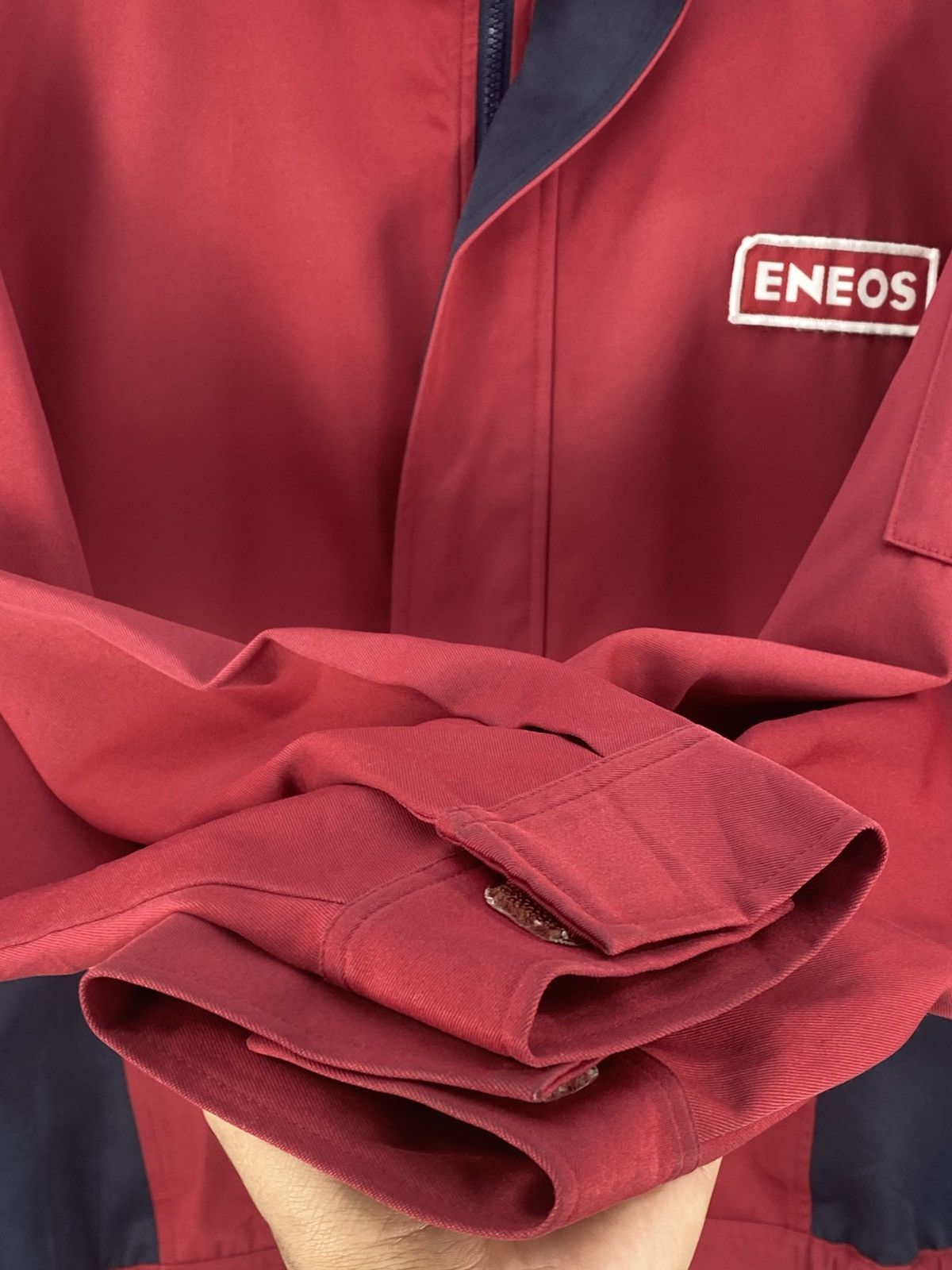 Japanese Brand Eneos Fuel Pump Workers Jacket Size US L / EU 52-54 / 3 - 12 Thumbnail