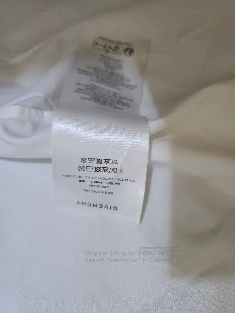 Givenchy Givenchy Size37 Men's Short Sleeve Shirt Size US M / EU 48-50 / 2 - 7 Thumbnail
